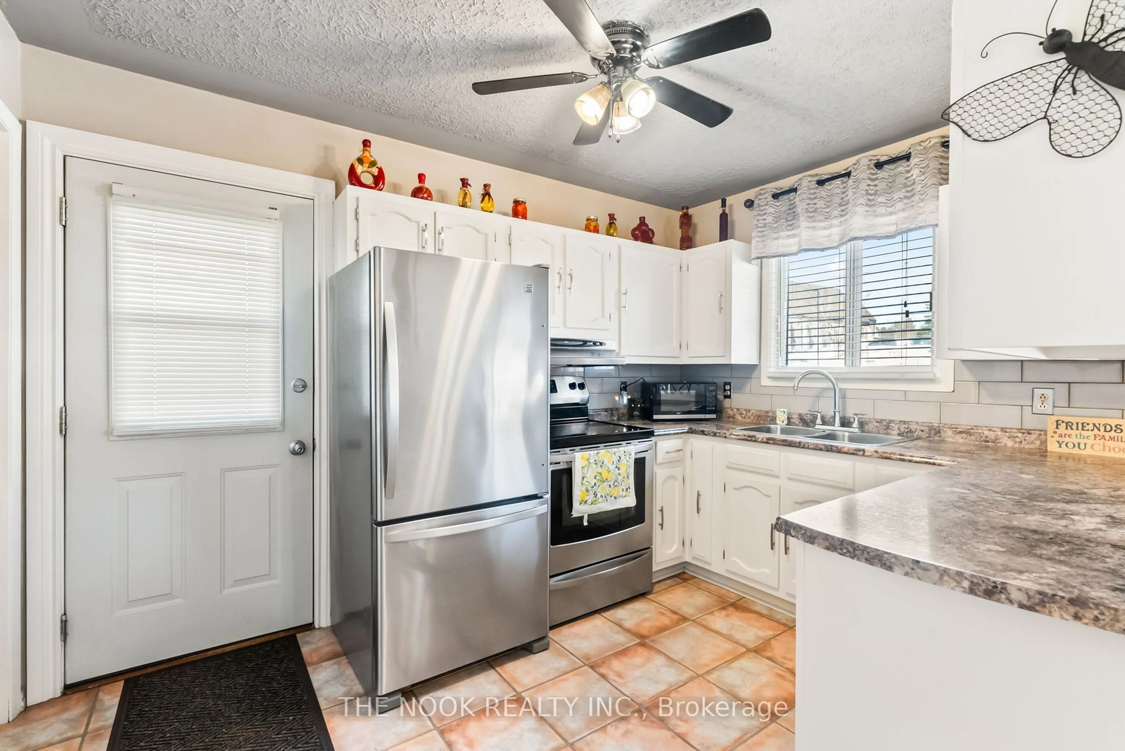 Standard kitchen, ceramic/tile floor for 53 Bursthall St, Marmora and Lake Ontario K0K 2M0