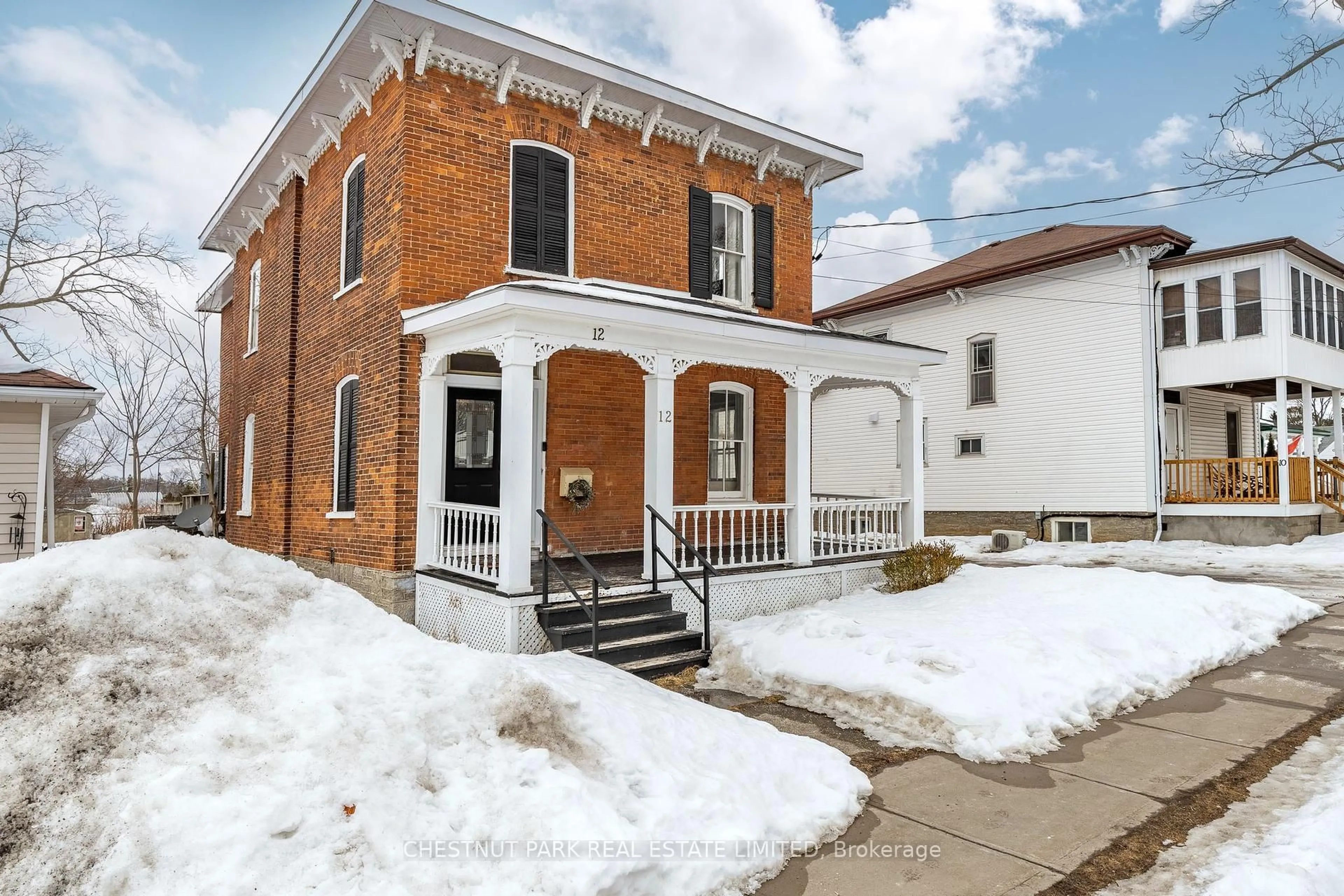 Home with brick exterior material, building for 12 Maple Ave, Prince Edward County Ontario K0K 2T0