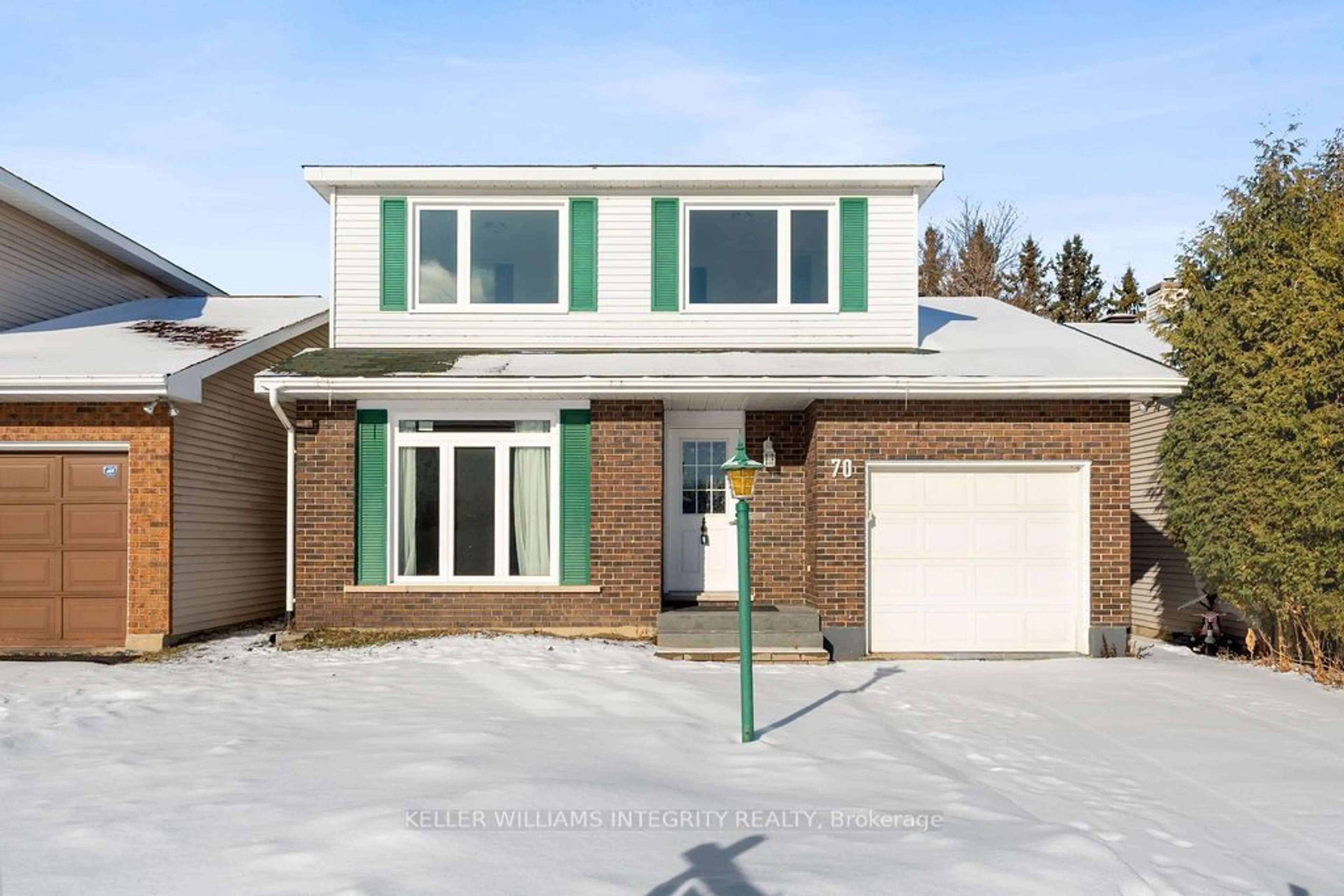 Home with brick exterior material, street for 70 Nestow Dr, Ottawa Ontario K2G 4L8