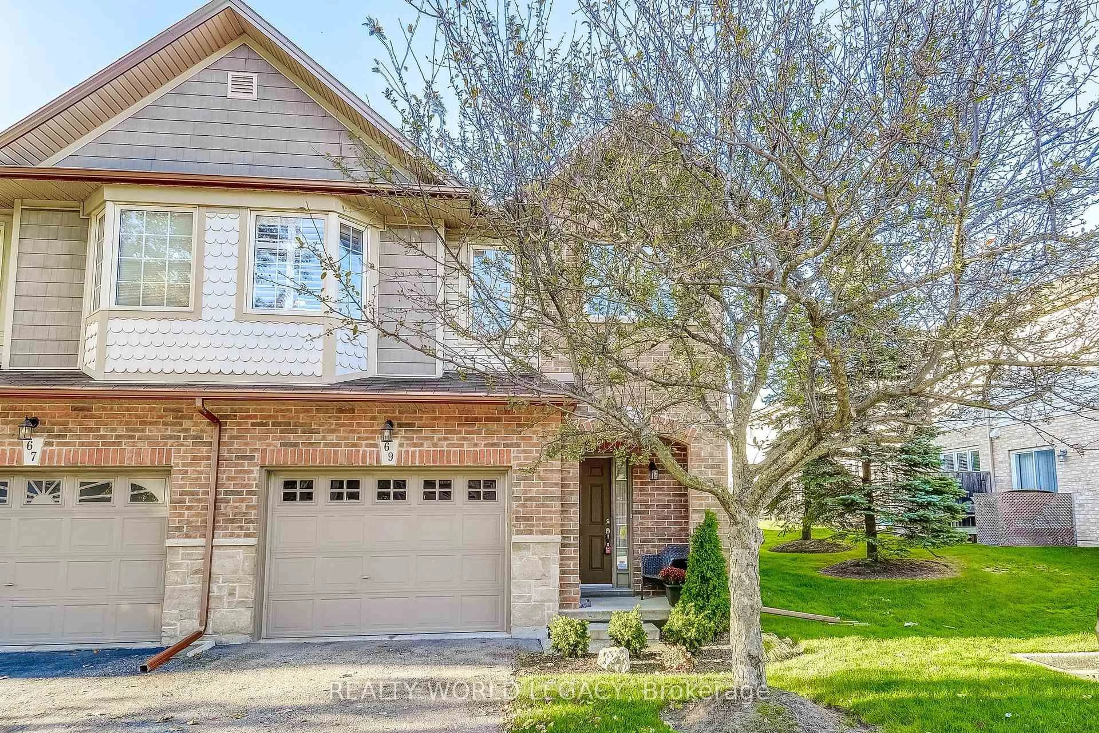 Home with brick exterior material, street for 69 Myers Lane, Hamilton Ontario L9G 0A5