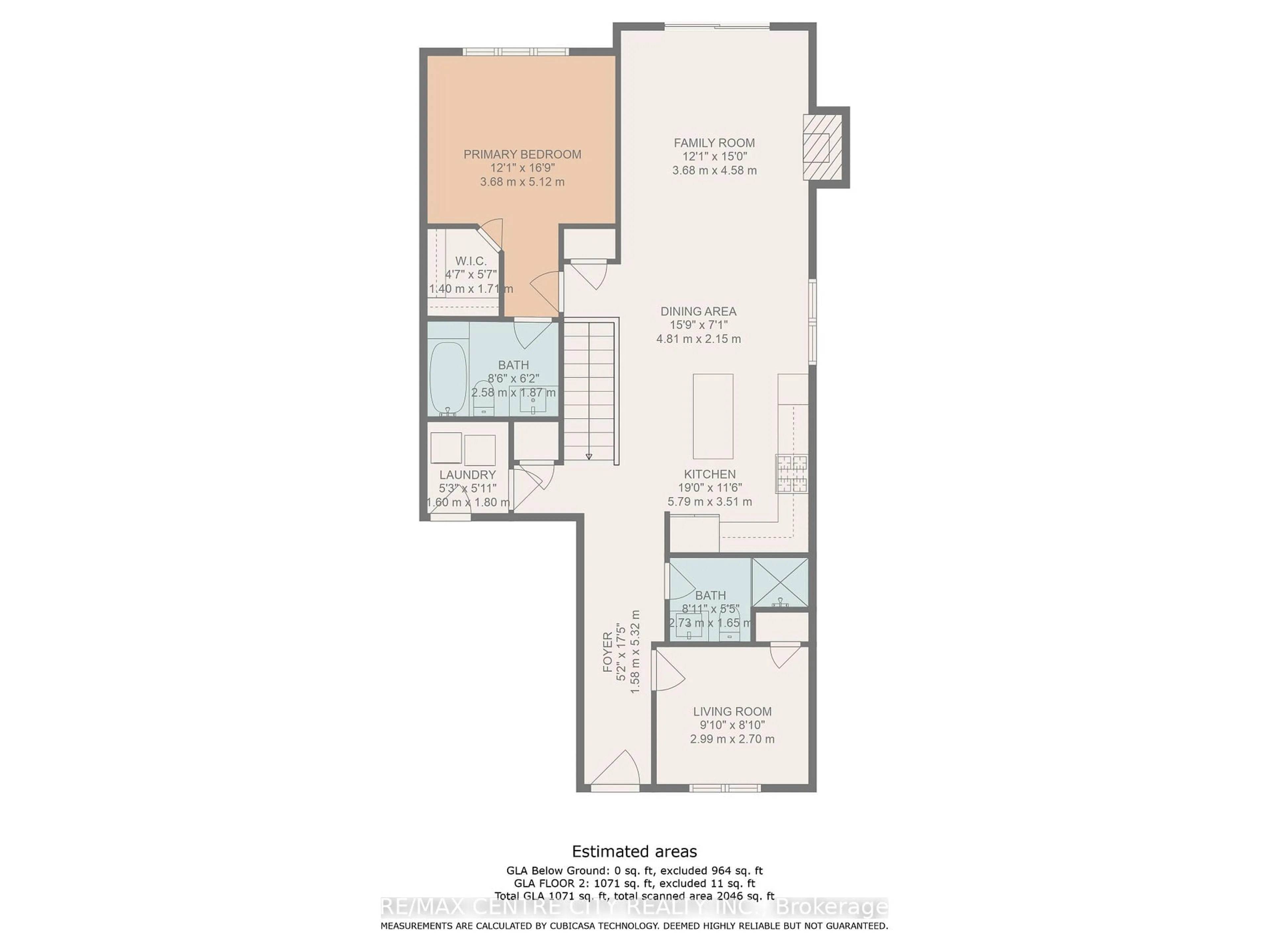 Floor plan for 71 COMPASS Tr, Central Elgin Ontario N5L 0B4