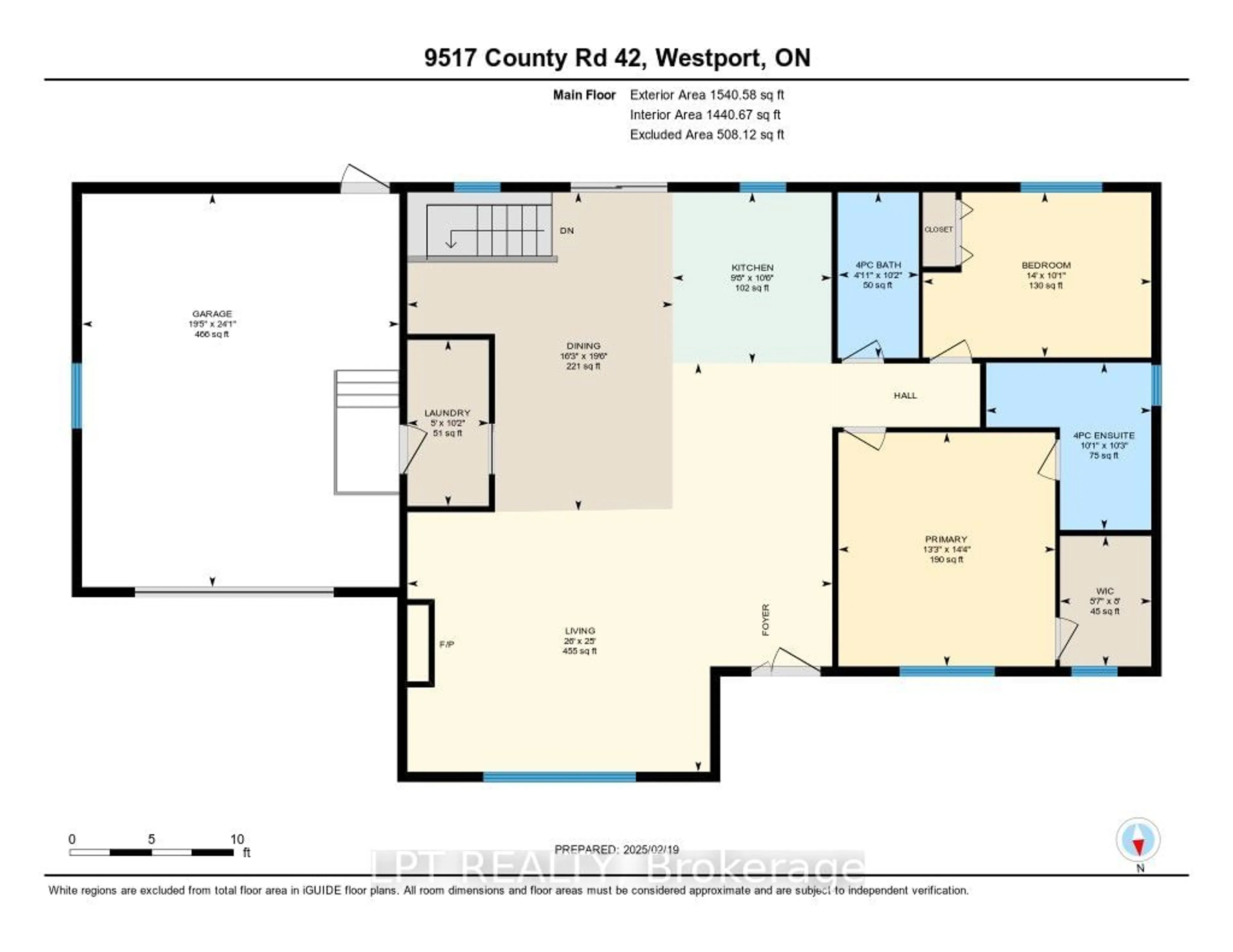 Floor plan for 9517 County Rd 42 Rd, Rideau Lakes Ontario K0G 1X0