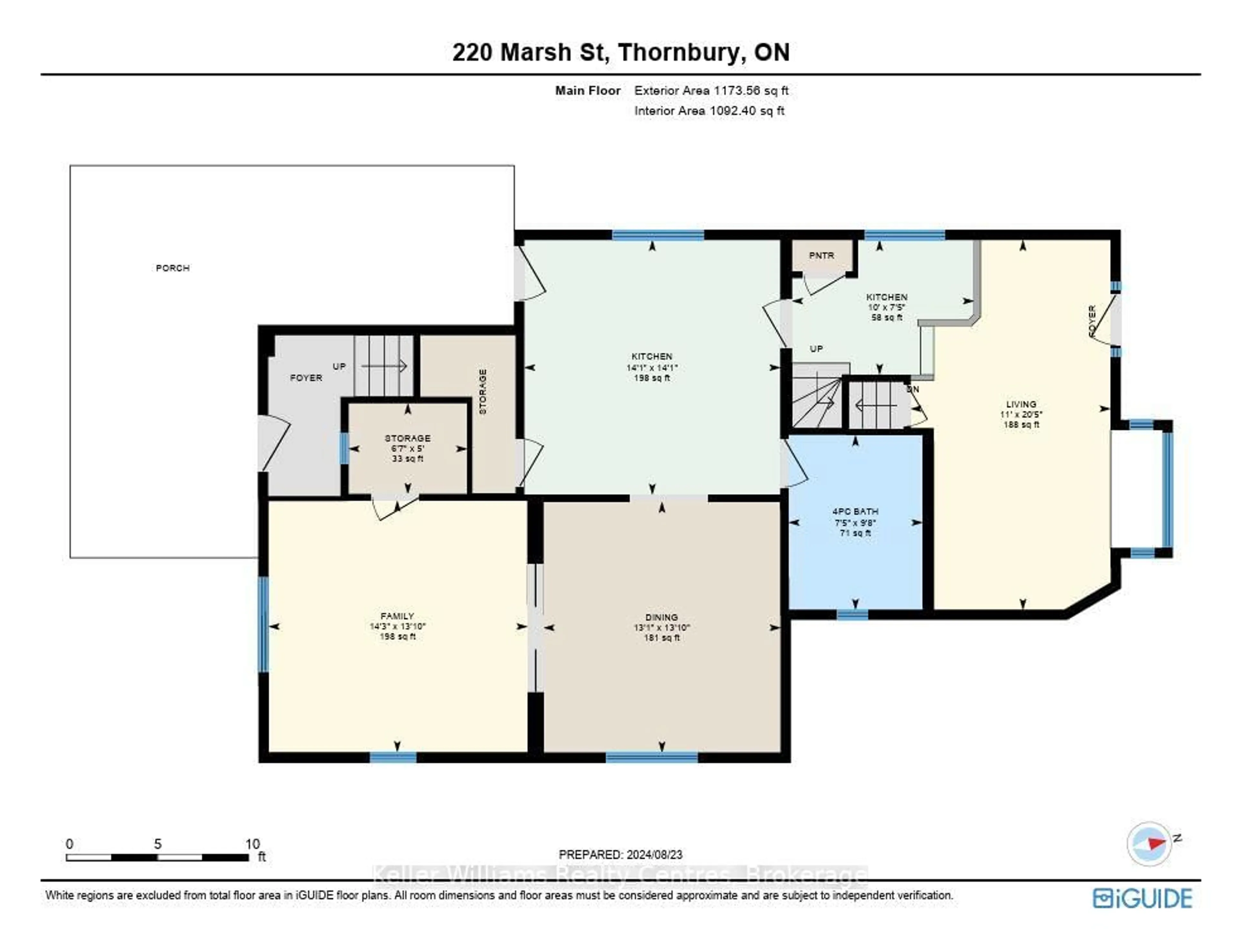 Floor plan for 220 MARSH St, Blue Mountains Ontario N0H 1J0