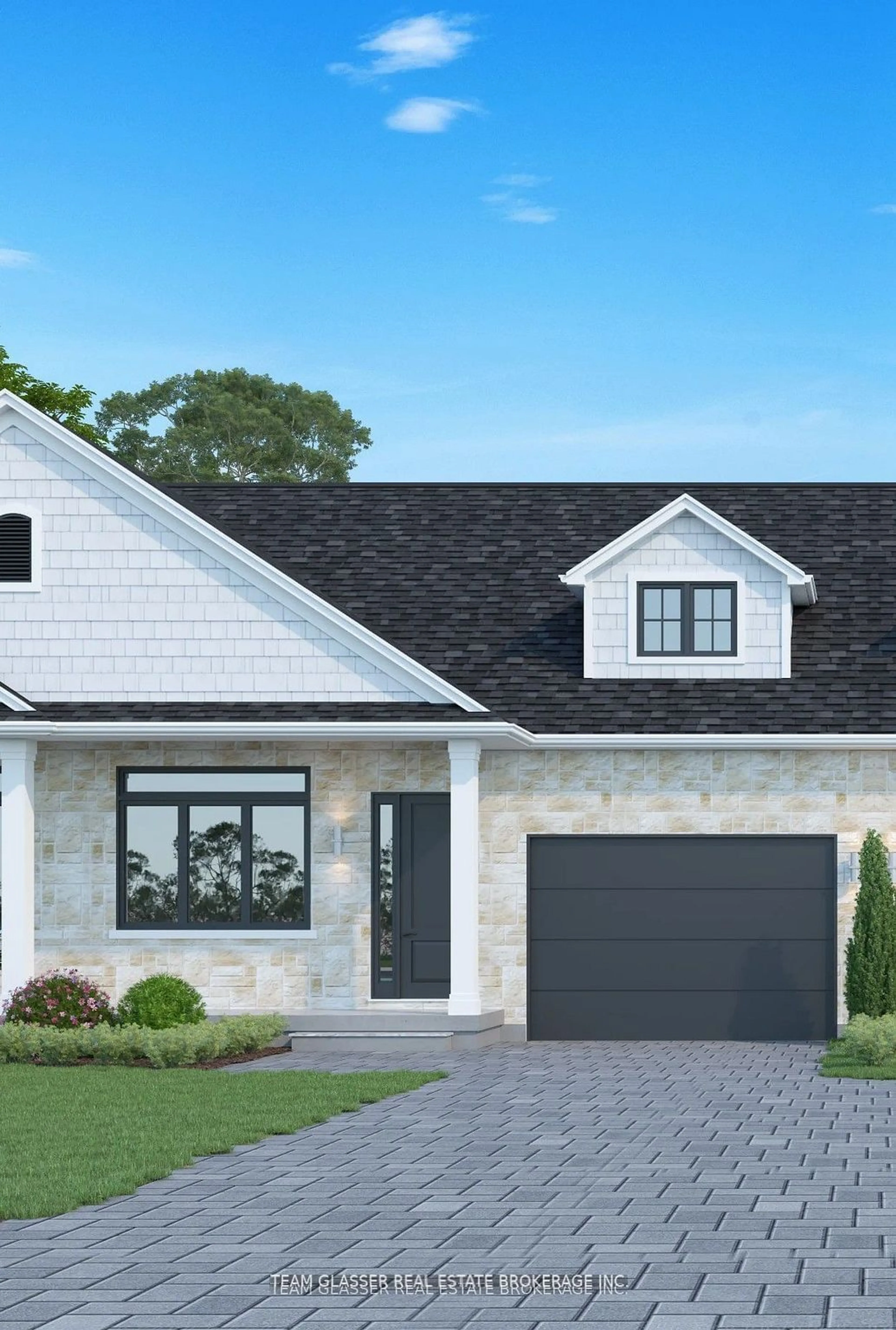 Home with vinyl exterior material, street for 22 Dearing Dr #(Block 2), South Huron Ontario N0M 1T0