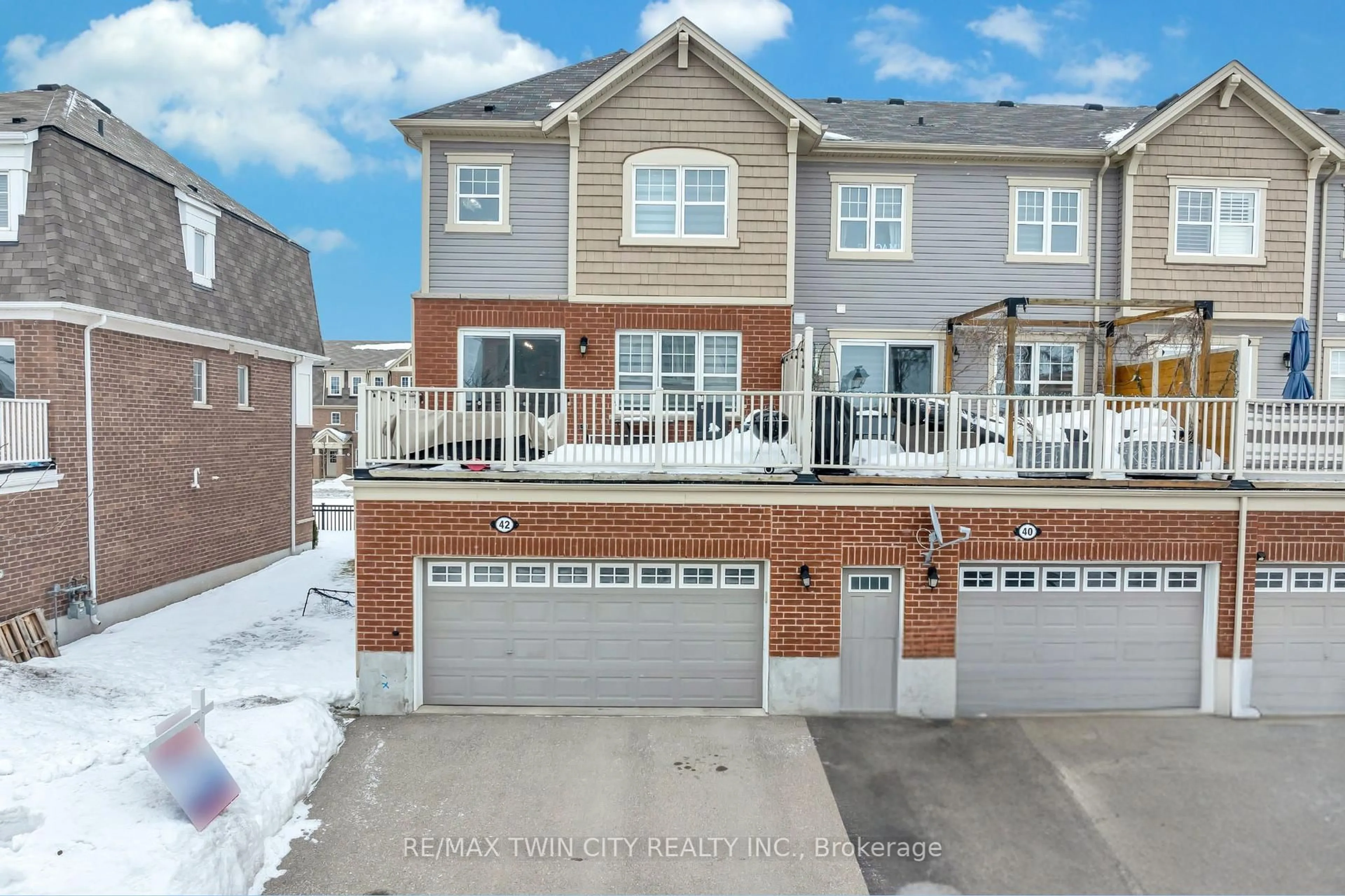 Home with brick exterior material, street for 42 Outlook Terr, Kitchener Ontario N2R 0K5