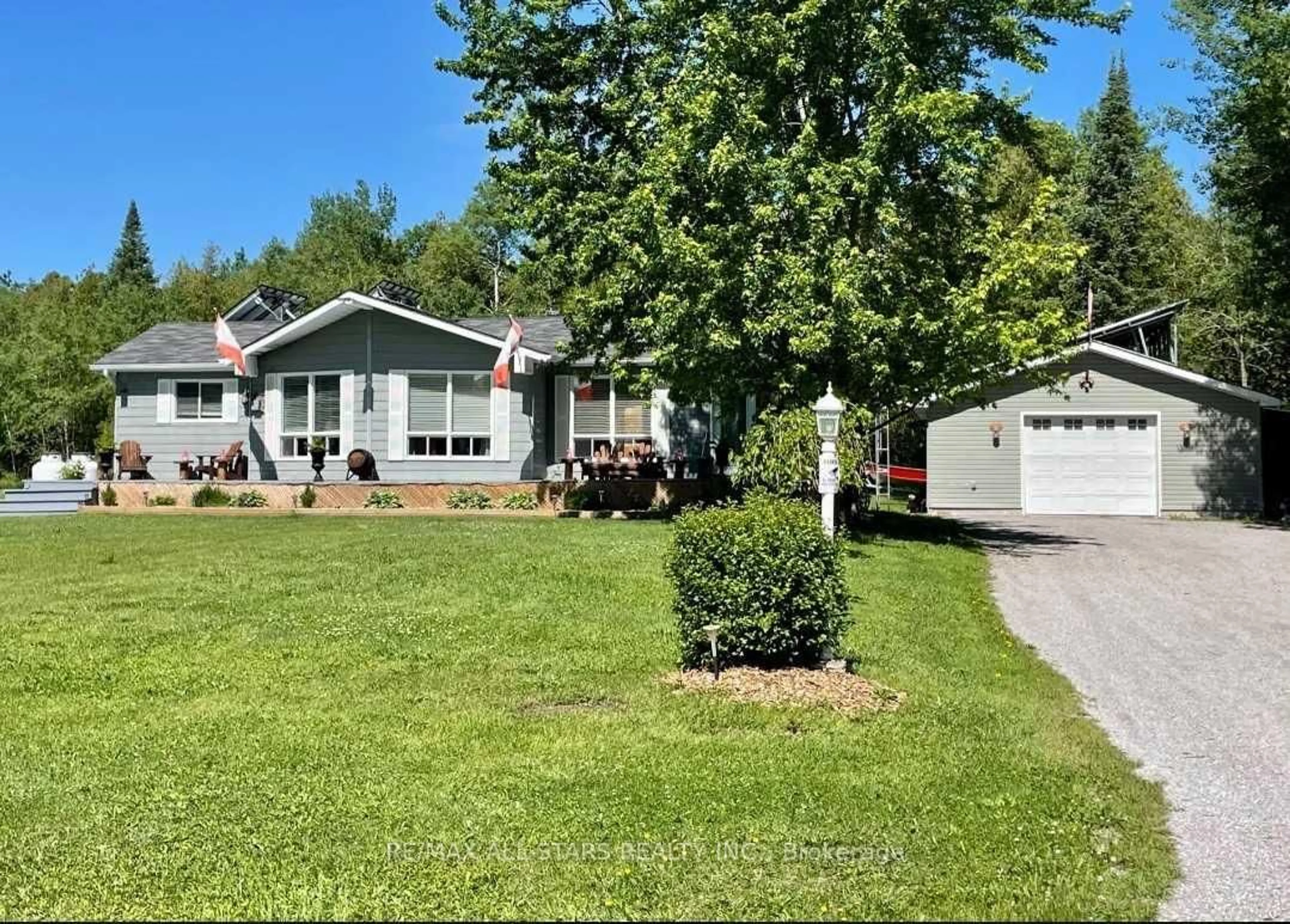 A pic from outside/outdoor area/front of a property/back of a property/a pic from drone, unknown for 42 Cedar Bay Rd, Kawartha Lakes Ontario L0K 1B0