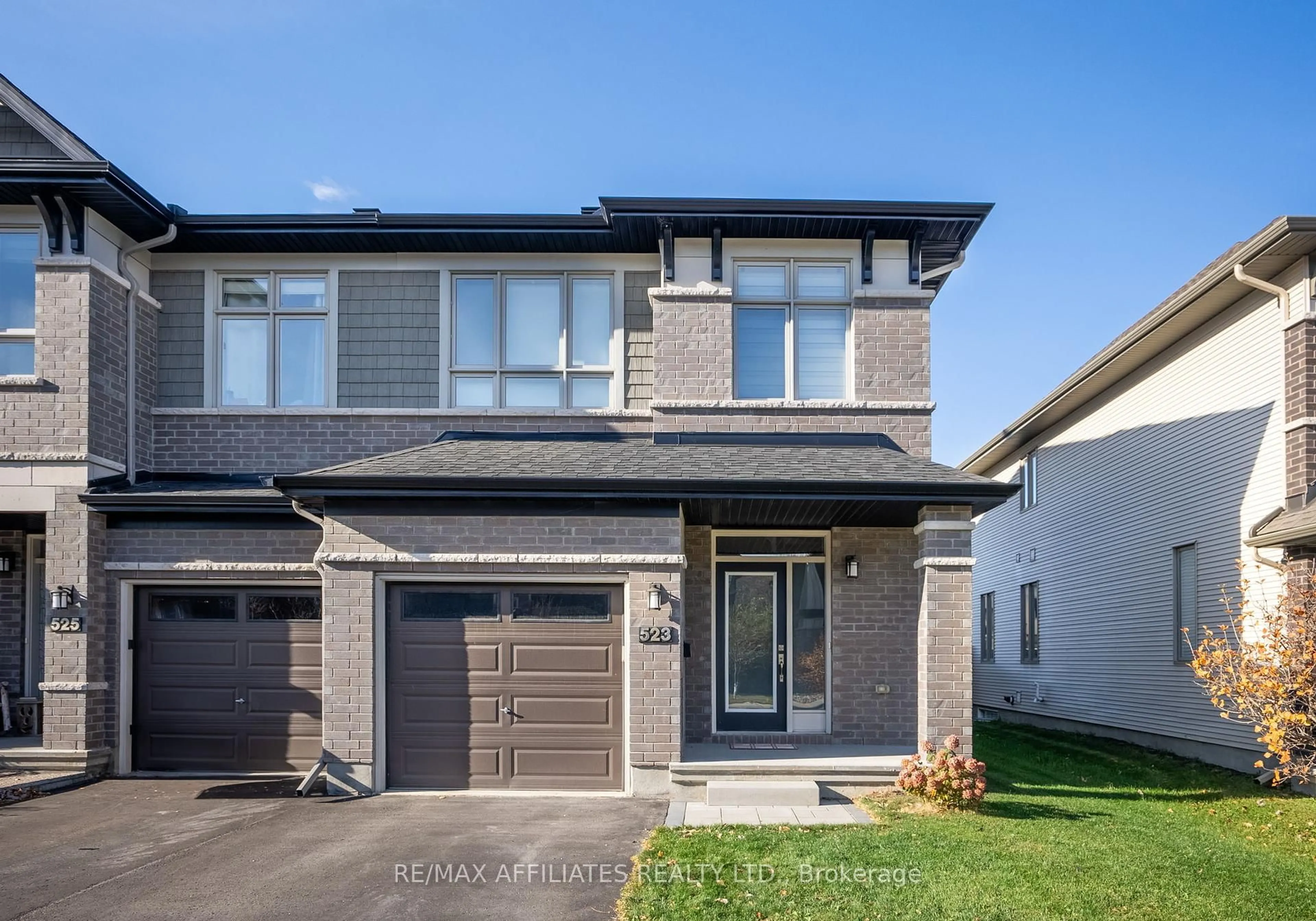 Home with brick exterior material, street for 523 Rowers Way, Blossom Park - Airport and Area Ontario K1X 0C6