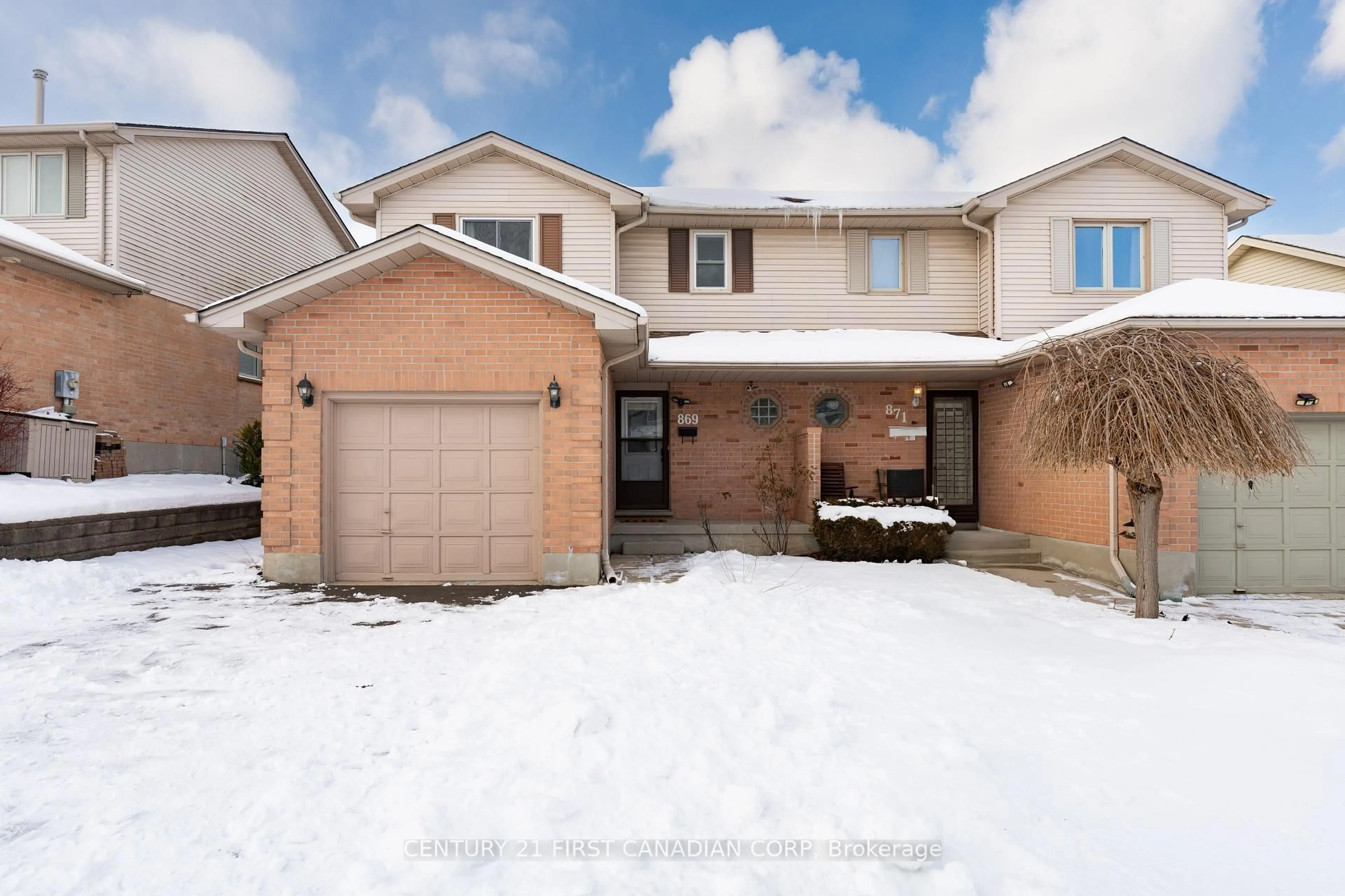 Home with brick exterior material, street for 869 Shelborne St, London Ontario N5Z 5A7