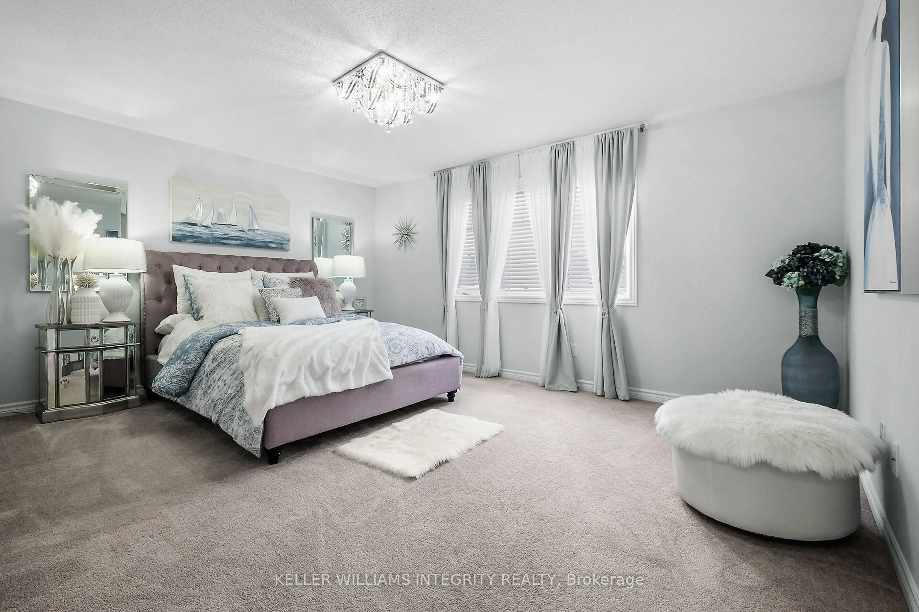 Bedroom with bed, carpet floor for 120 Sweetvalley Dr, Orleans - Cumberland and Area Ontario K4A 1A4