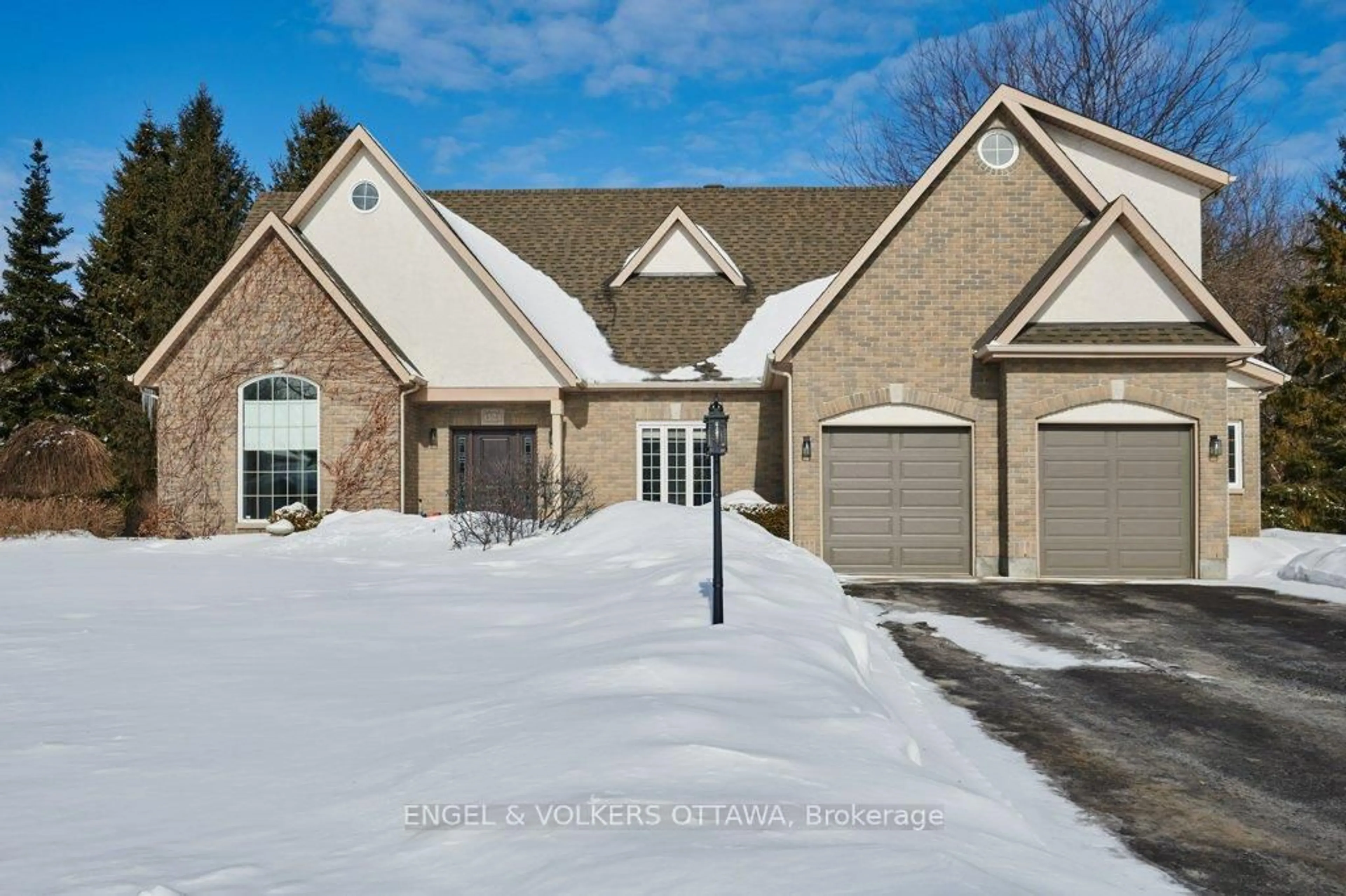 Home with brick exterior material, street for 1323 Scharfgate Dr, Manotick - Kars - Rideau Twp and Area Ontario K4M 1C4