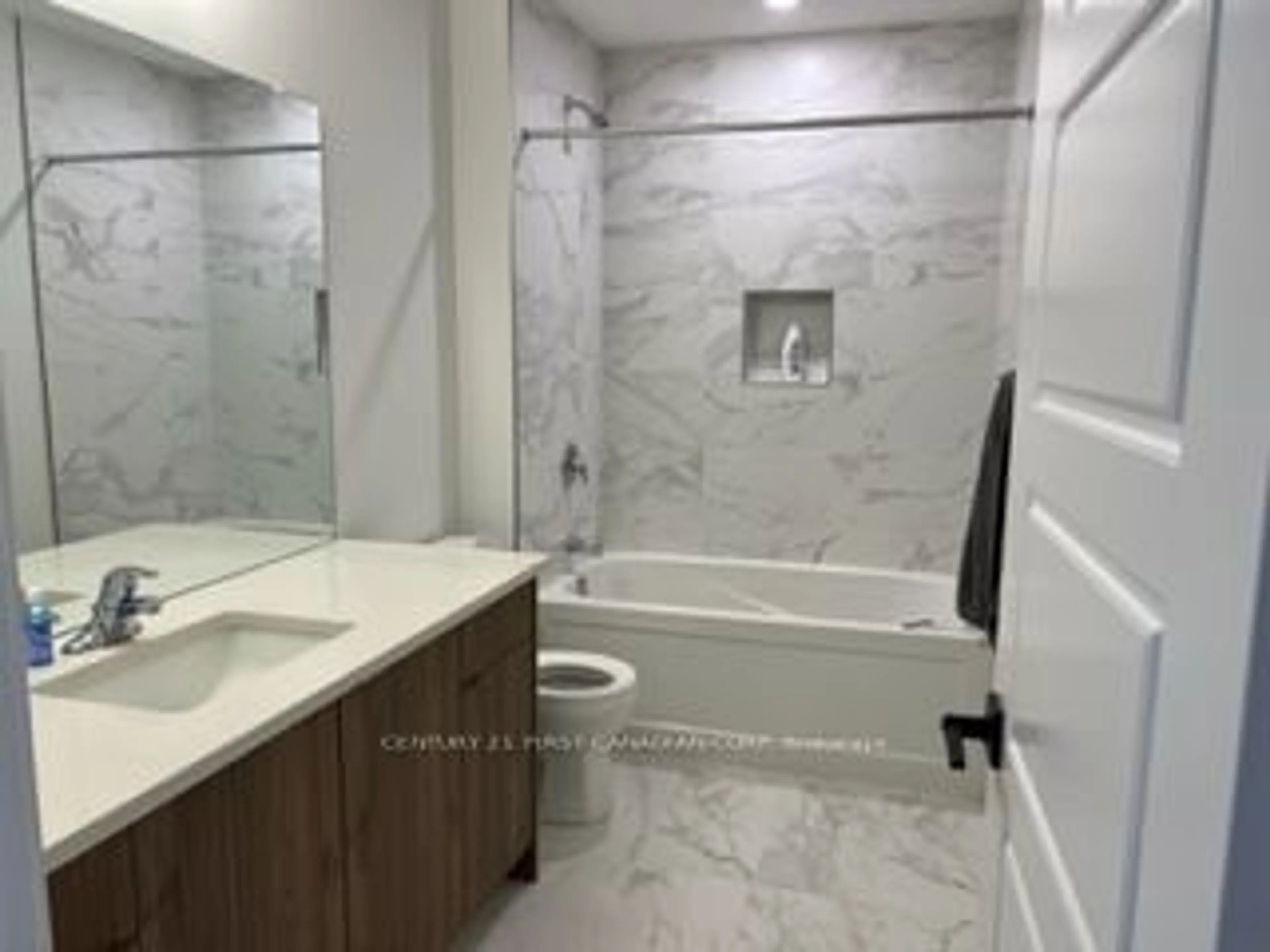 Contemporary bathroom, ceramic/tile floor for 140 Doan Dr, Middlesex Centre Ontario N0L 1R0