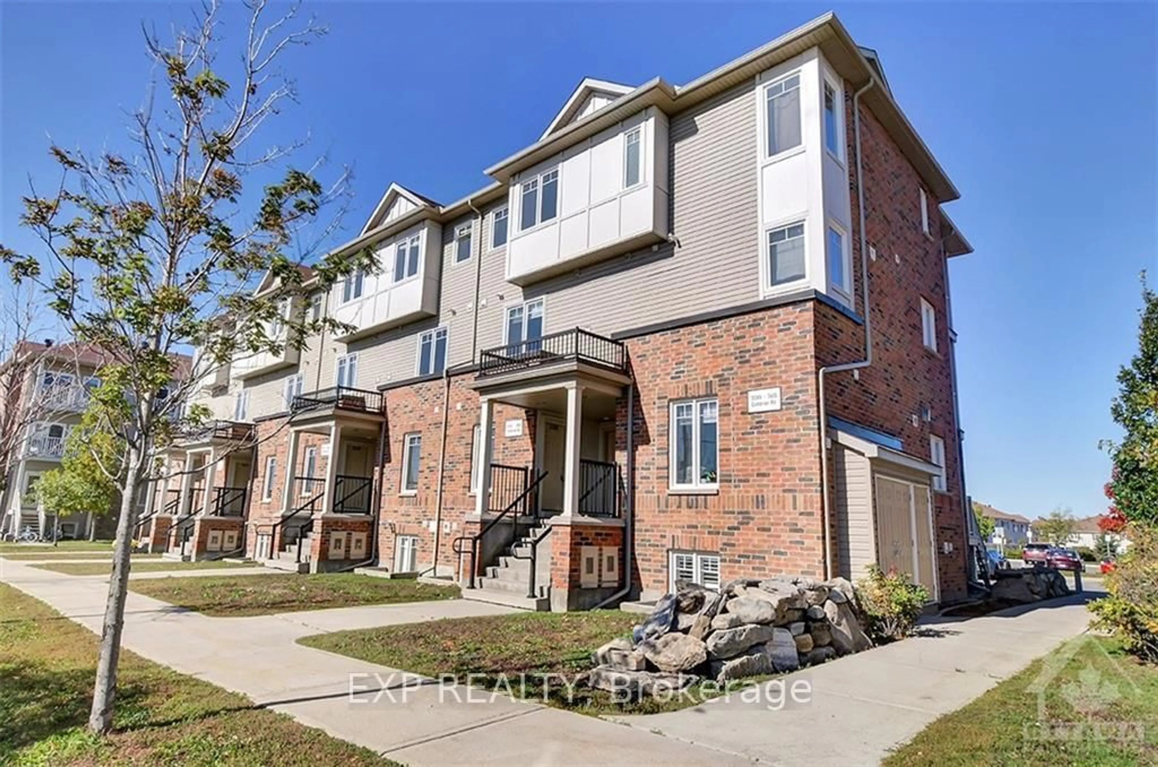 Home with brick exterior material, street for 3395 Cambrian Rd, Barrhaven Ontario K2J 1S3