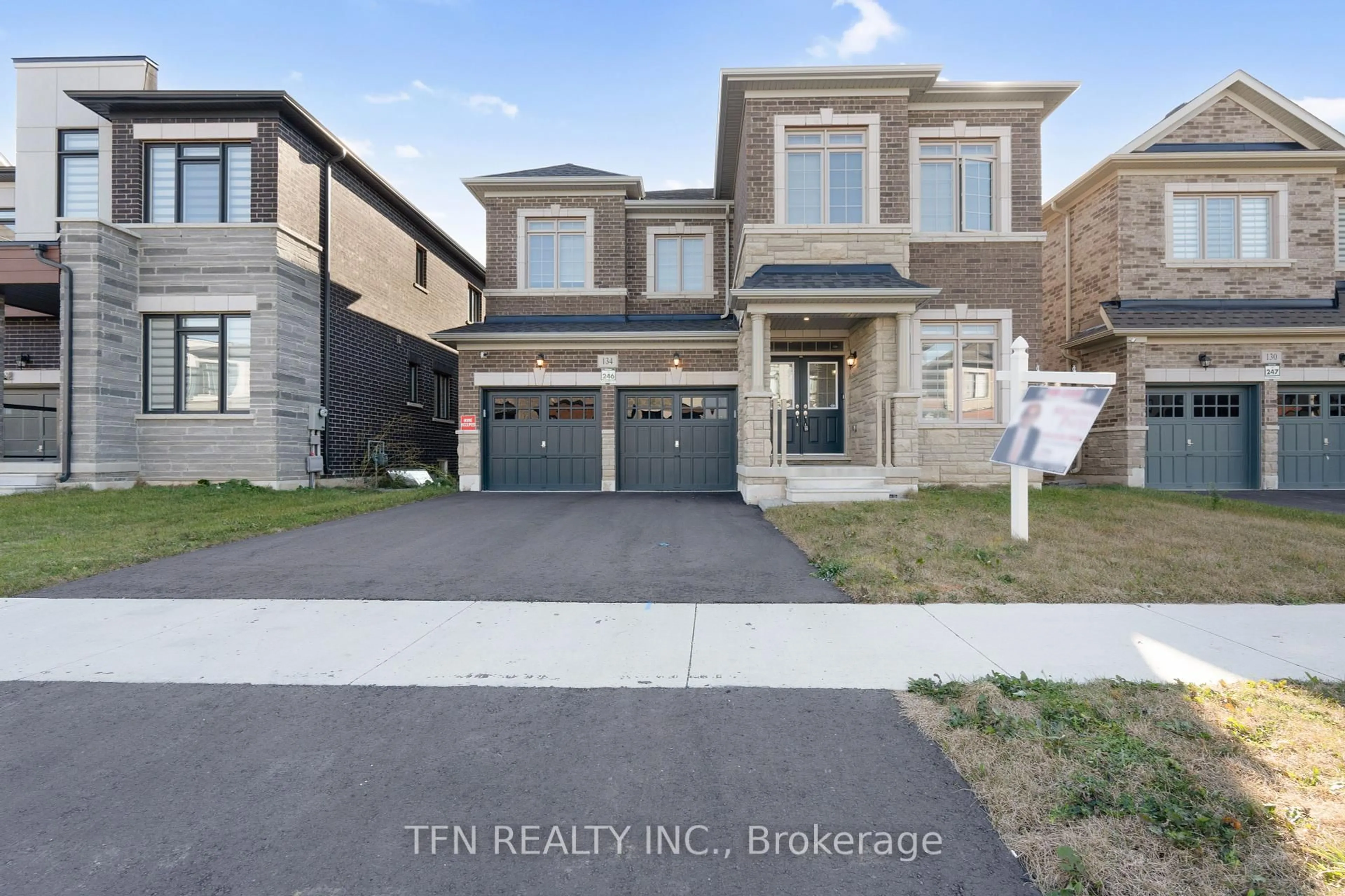 Home with brick exterior material, street for 134 Granite Ridge Tr, Hamilton Ontario L0R 2H7