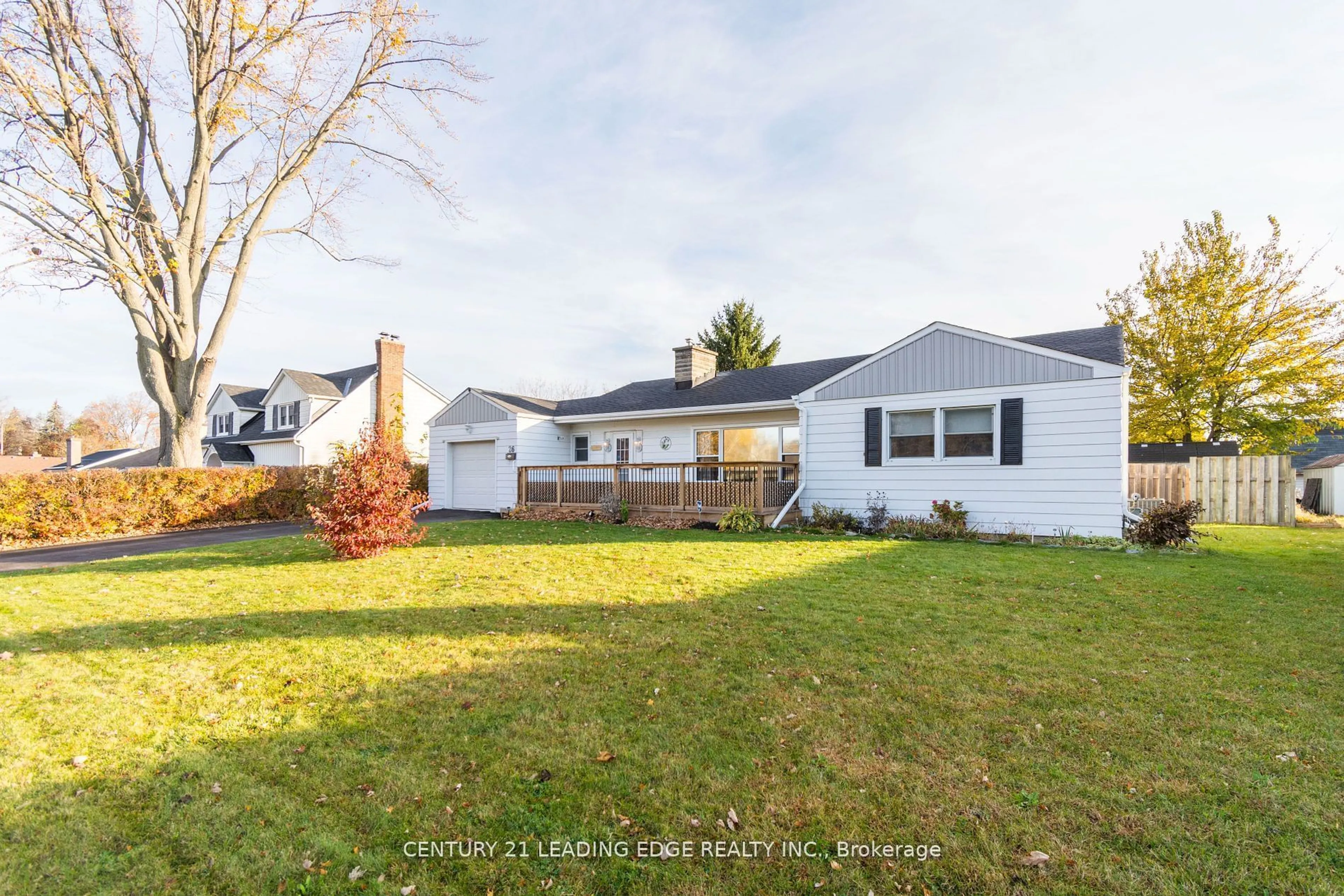 A pic from outside/outdoor area/front of a property/back of a property/a pic from drone, street for 26 Fairview Cres, Quinte West Ontario K8V 5M2