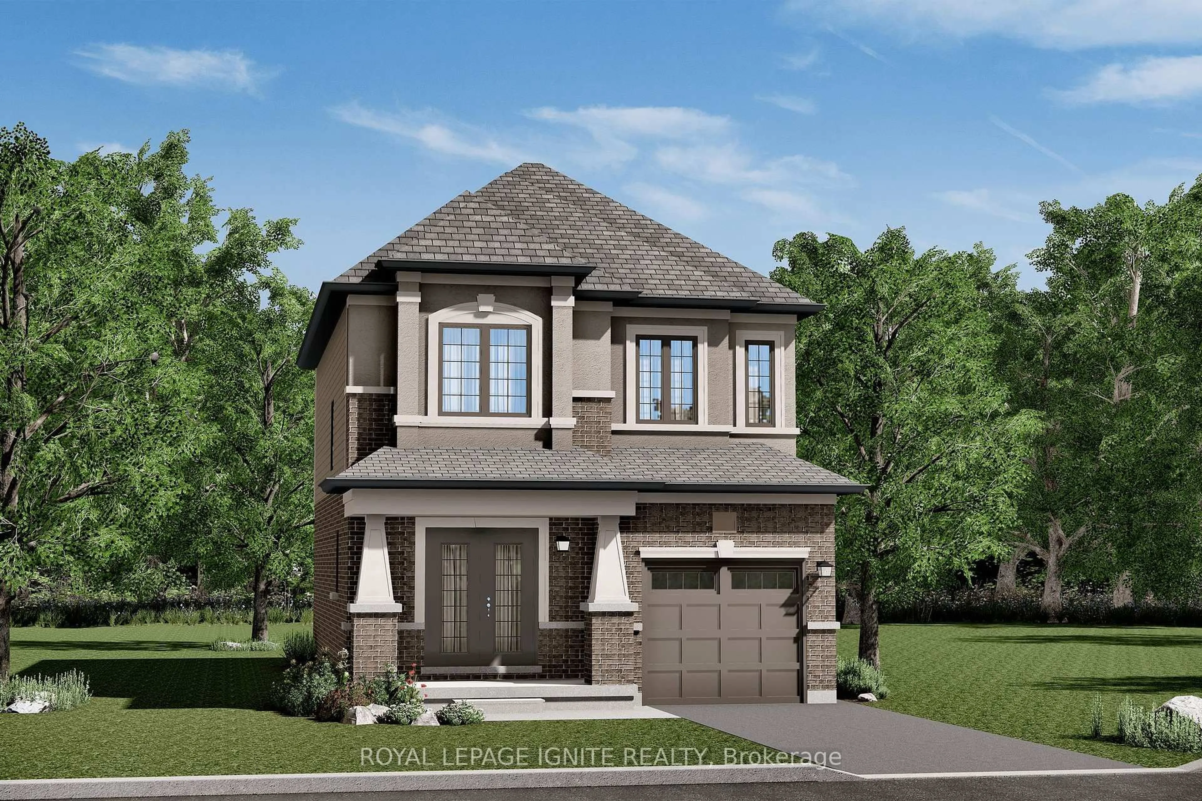 Home with brick exterior material, street for 18 Tooker Dr, Brant Ontario N3T 5L8