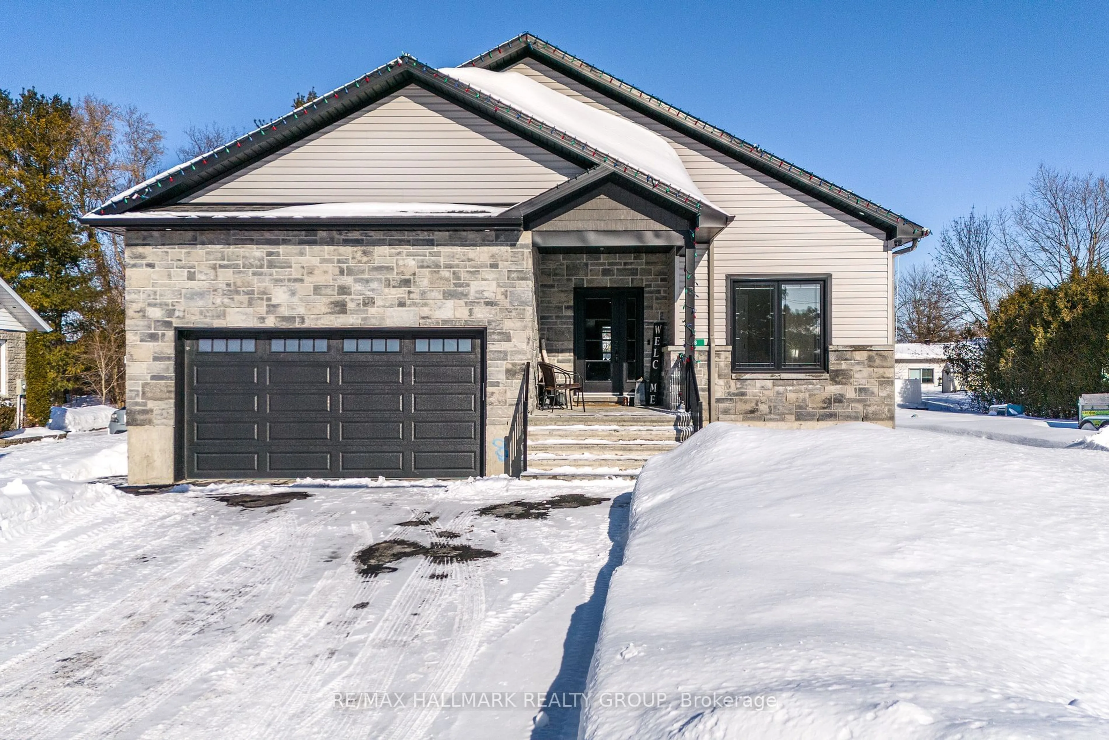 Home with brick exterior material, street for 8 Champagne Extension St, North Stormont Ontario K0A 1R0