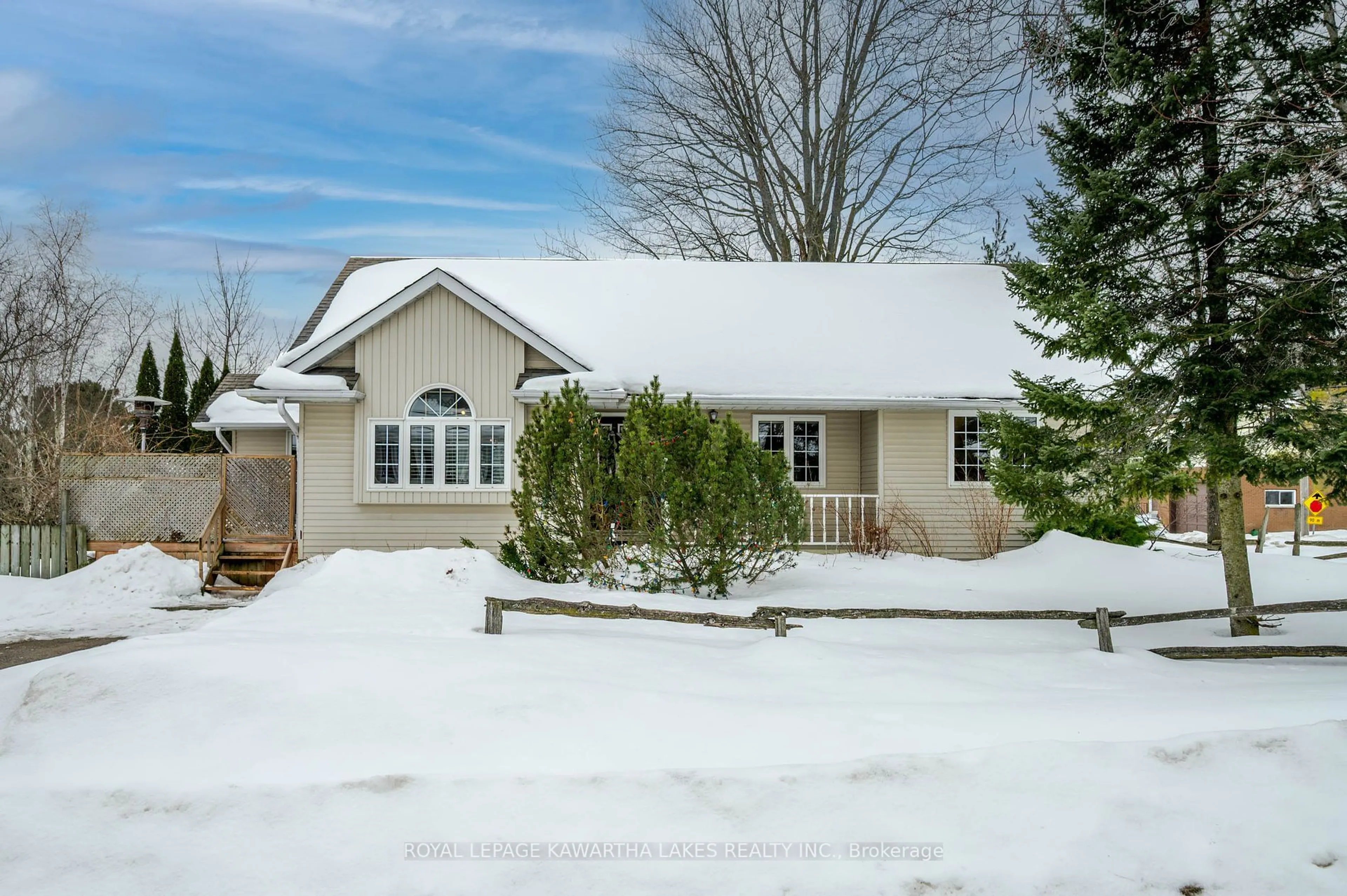 Home with vinyl exterior material, street for 12 Mary St, Kawartha Lakes Ontario K0L 2W0