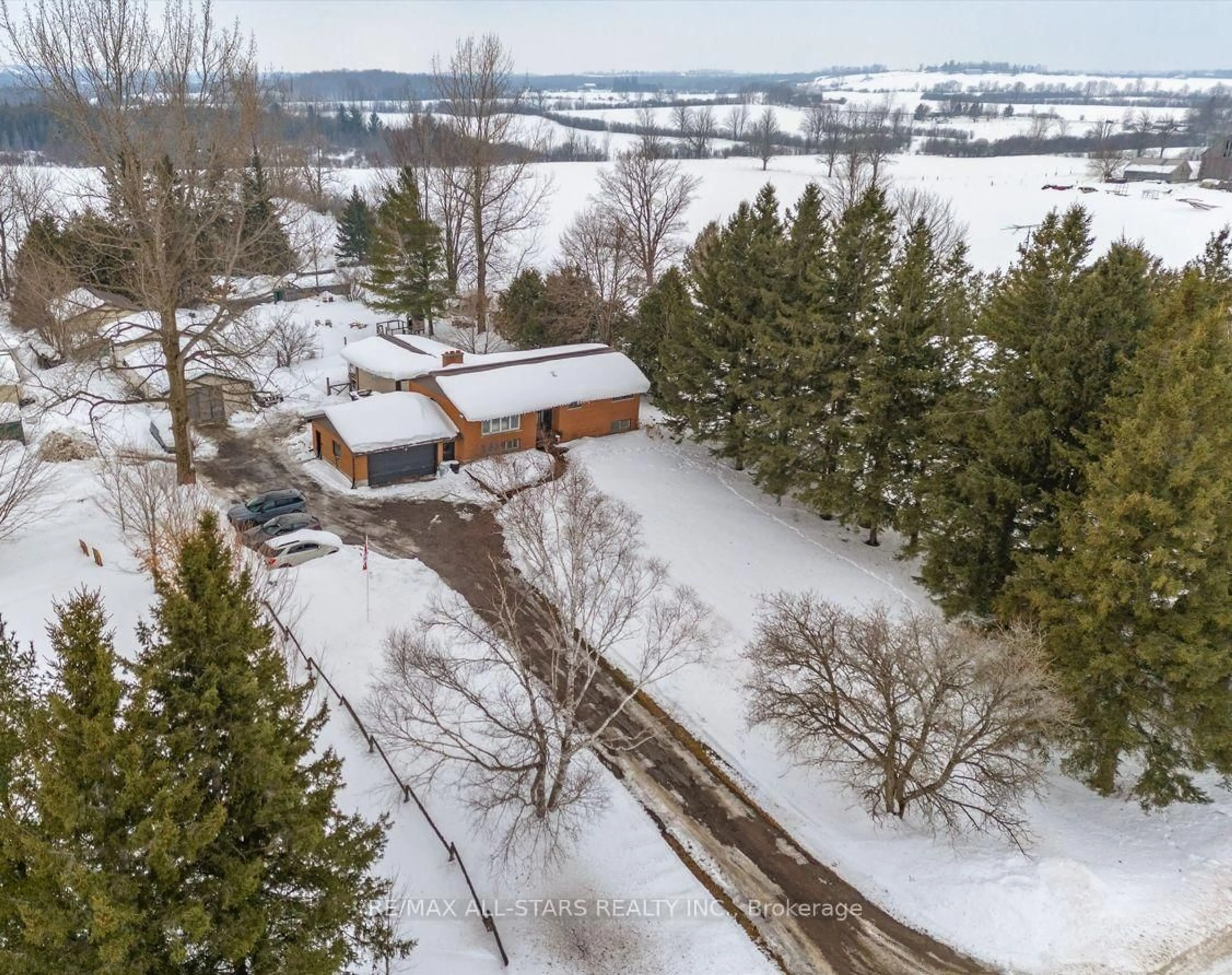 A pic from outside/outdoor area/front of a property/back of a property/a pic from drone, water/lake/river/ocean view for 68 Black School Rd, Kawartha Lakes Ontario K0M 2T0