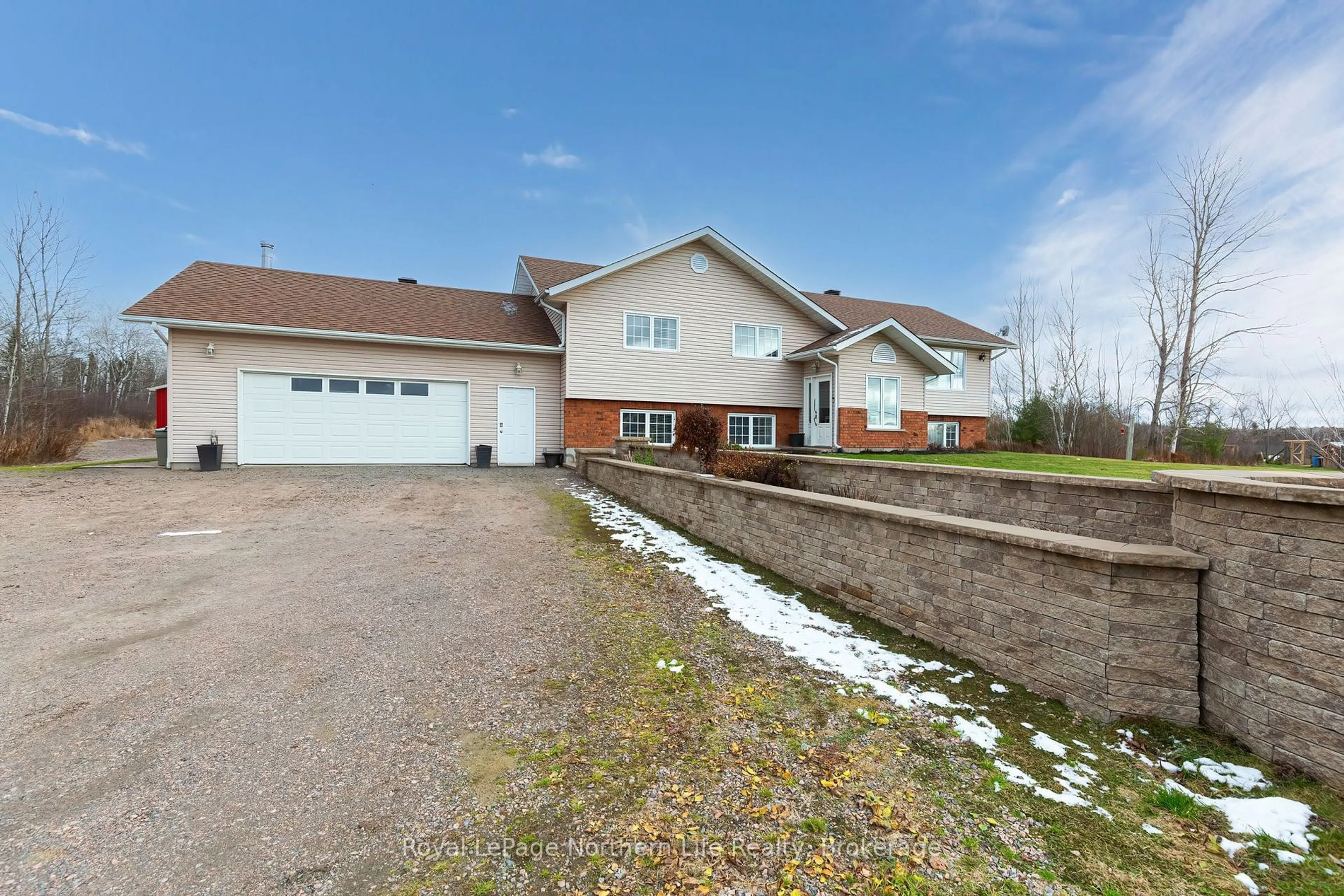 A pic from outside/outdoor area/front of a property/back of a property/a pic from drone, street for 2971 HIGHWAY 654 N/A, Nipissing Ontario P0H 1H0
