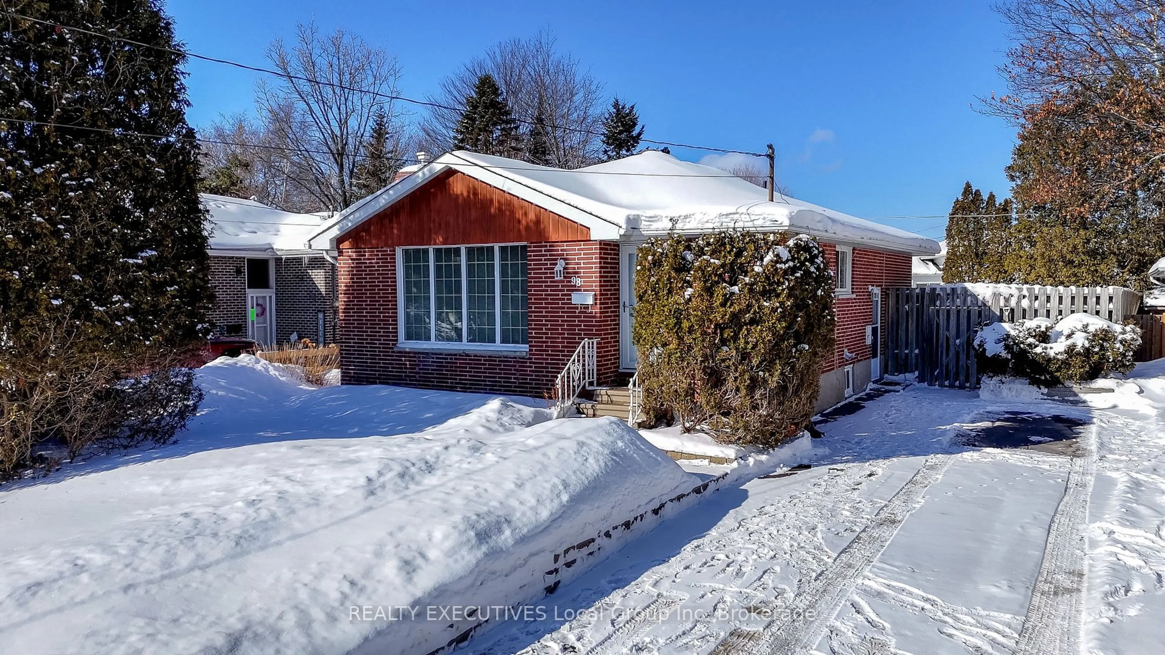 Home with brick exterior material, street for 98 Gertrude St, North Bay Ontario P1A 1K3