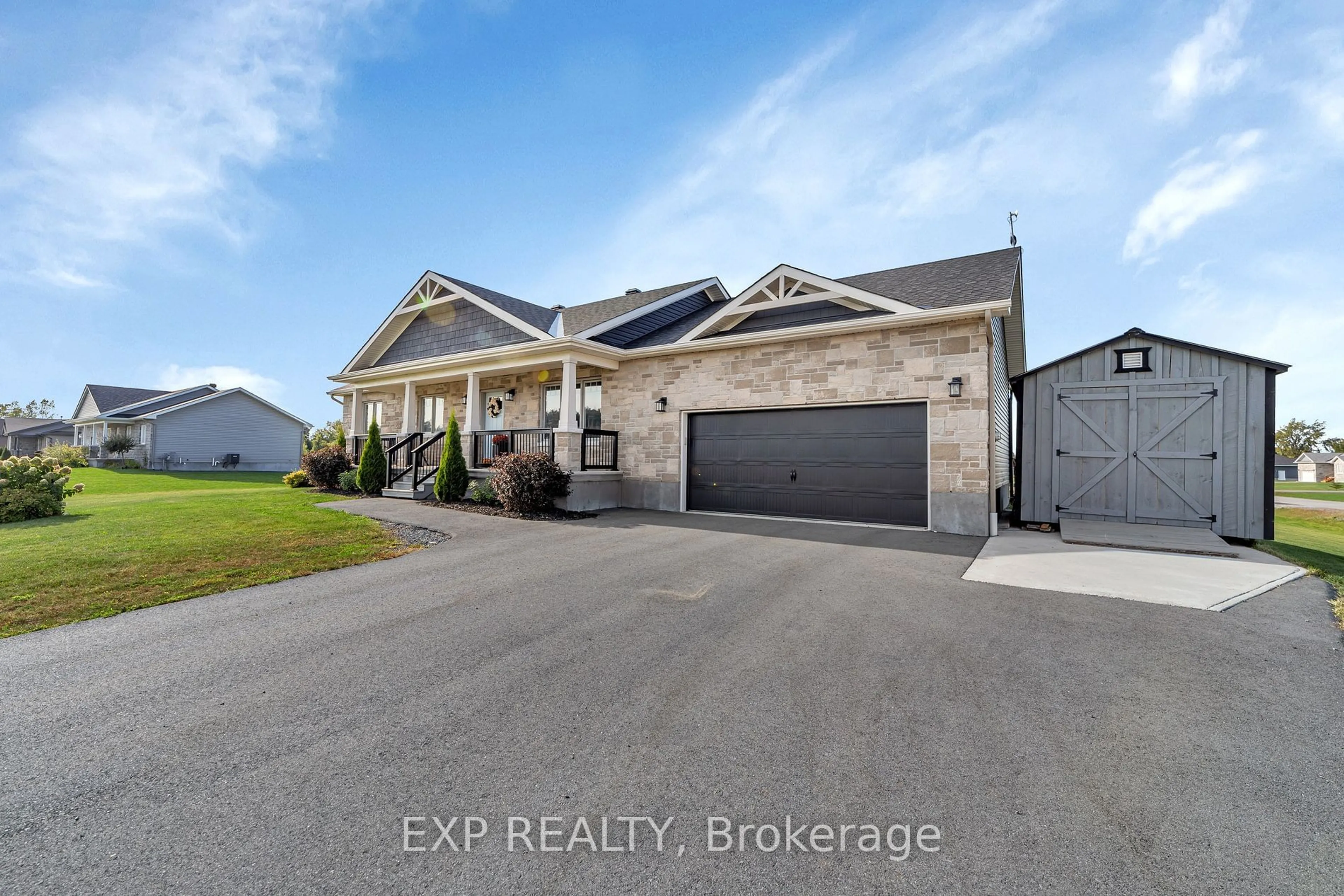 A pic from outside/outdoor area/front of a property/back of a property/a pic from drone, street for 2884 South Nation Way, North Dundas Ontario K0E 1W0