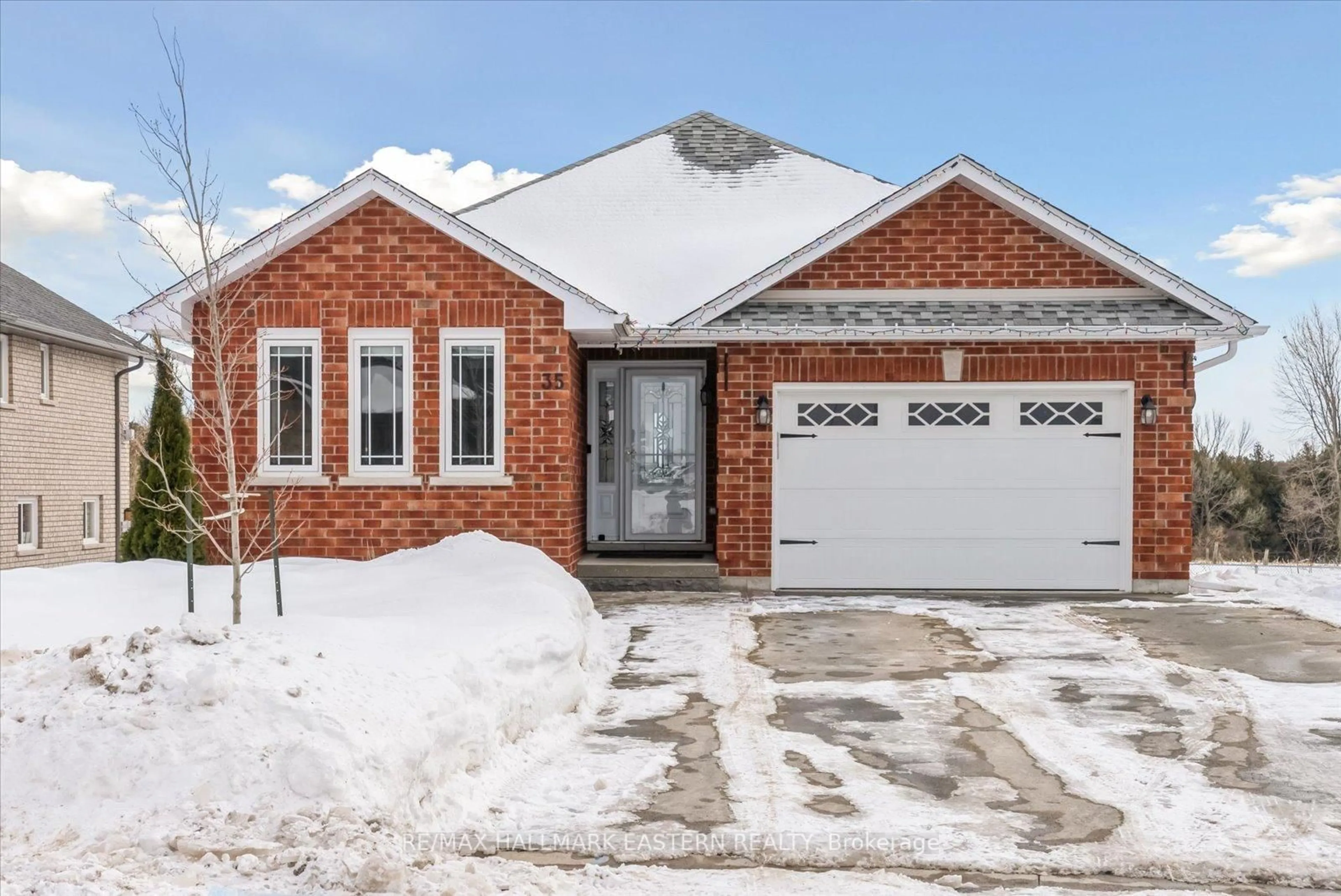 Home with brick exterior material, street for 35 Darrell Drain Cres, Asphodel-Norwood Ontario K0L 2V0