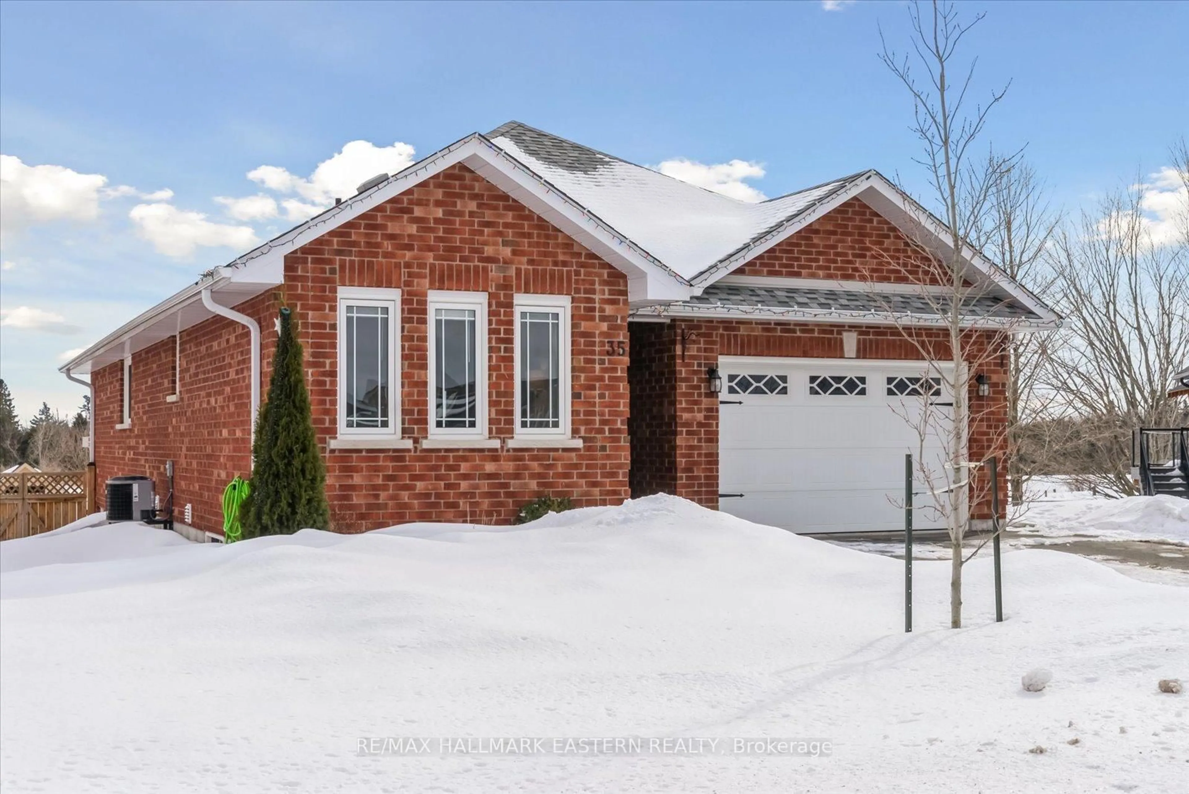 Home with brick exterior material, street for 35 Darrell Drain Cres, Asphodel-Norwood Ontario K0L 2V0