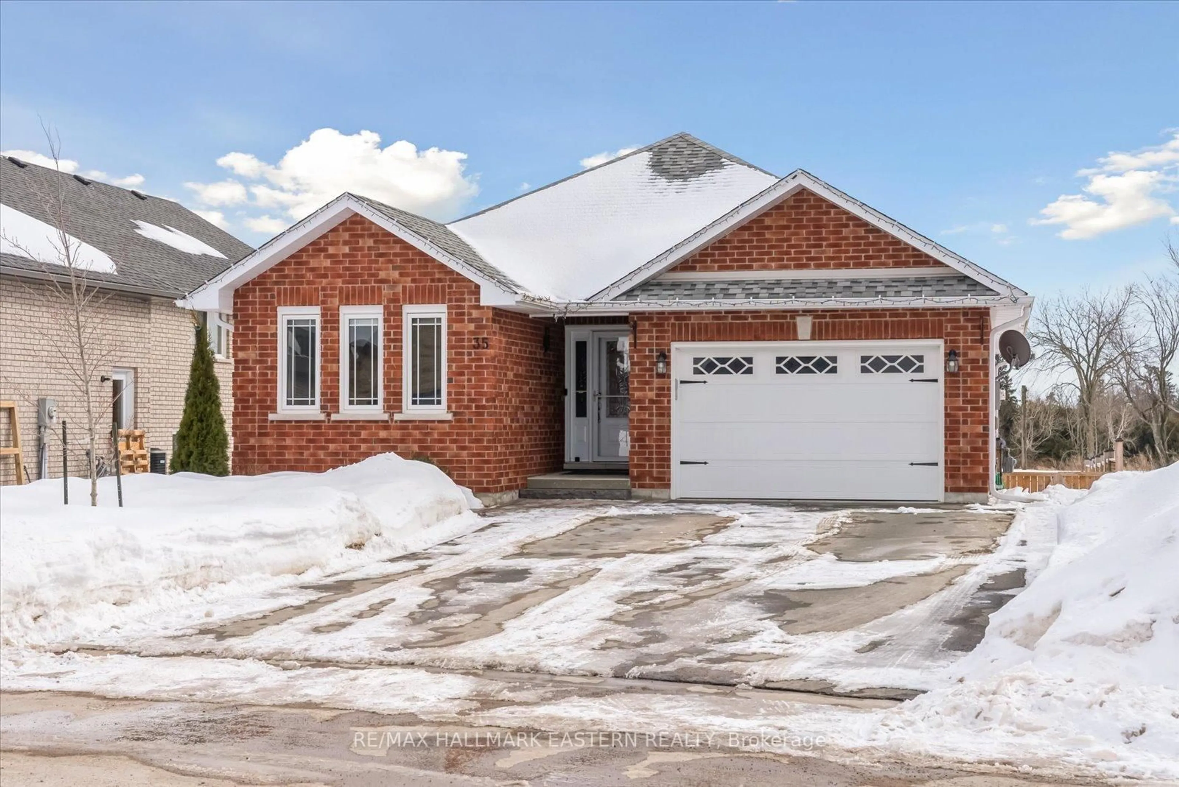 Home with brick exterior material, street for 35 Darrell Drain Cres, Asphodel-Norwood Ontario K0L 2V0