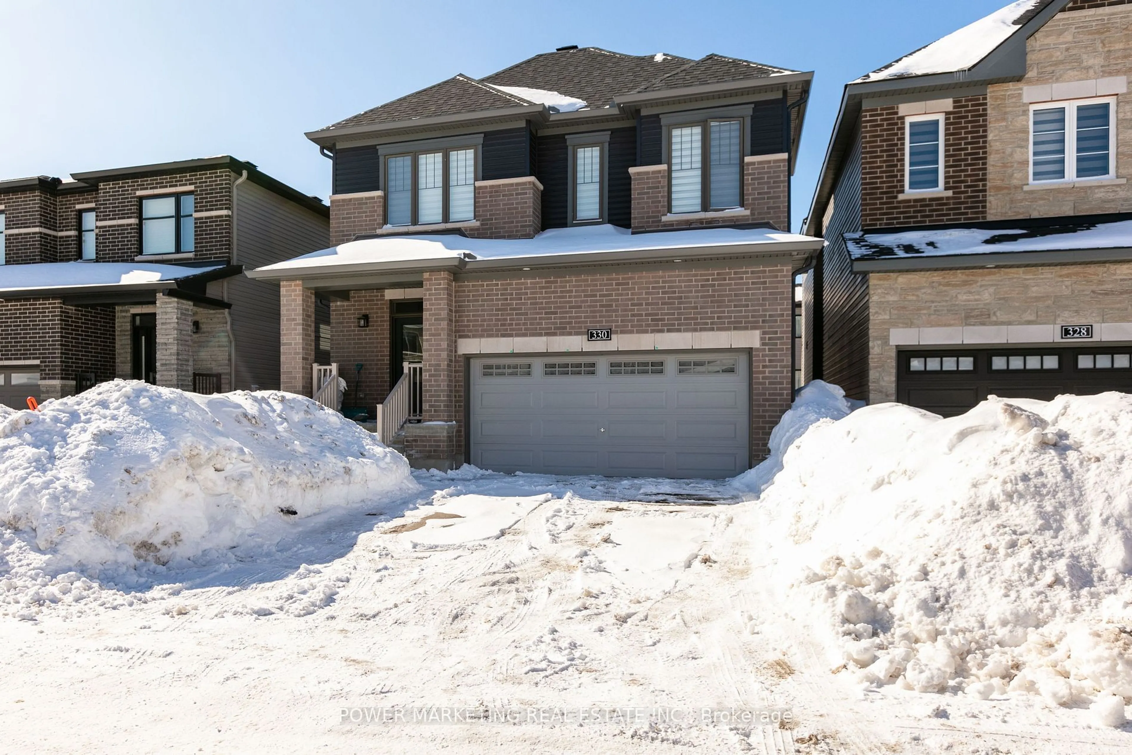 Home with brick exterior material, street for 330 ELSIE MACGILL Walk, Kanata Ontario K2W 0K7