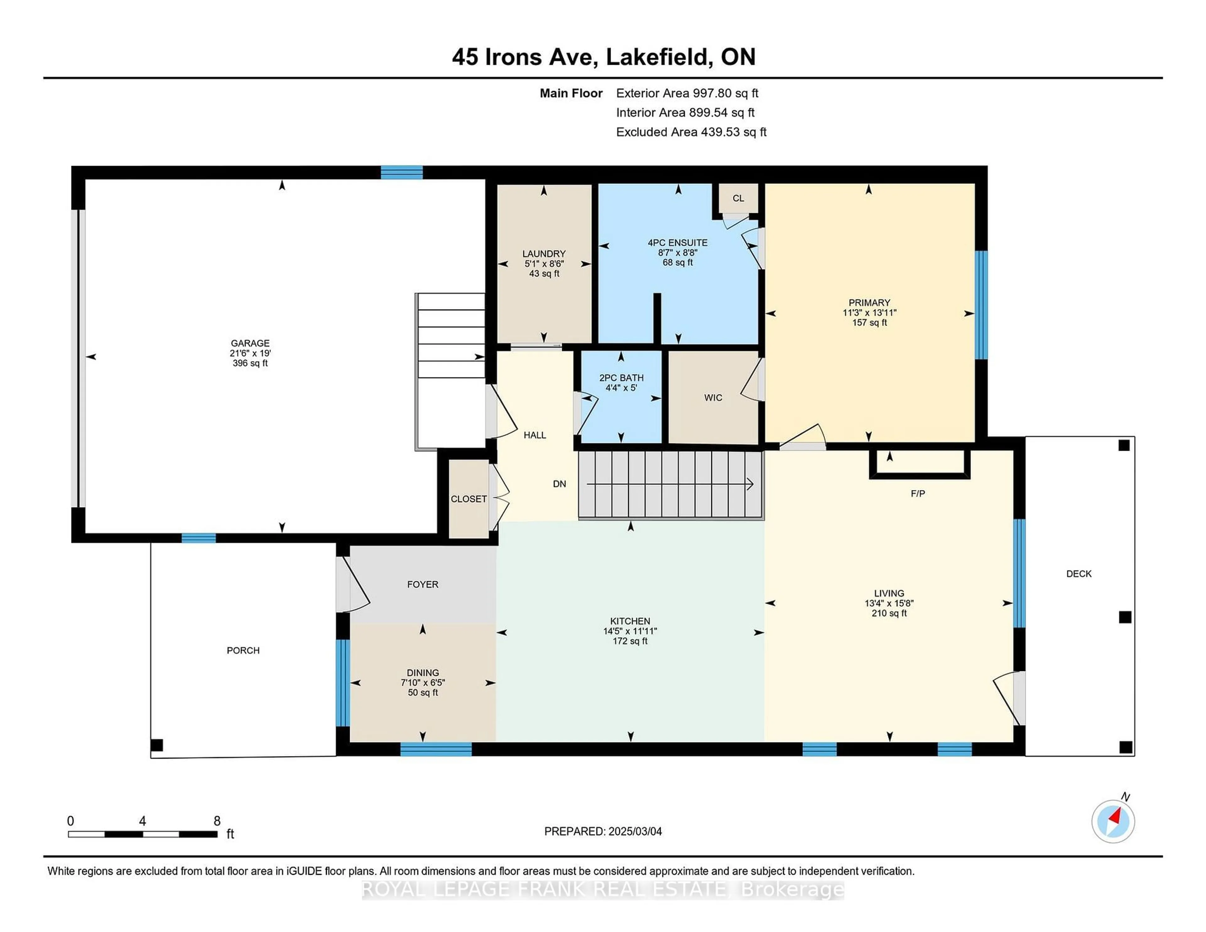 Floor plan for 45 Irons Ave, Smith-Ennismore-Lakefield Ontario K0L 2H0