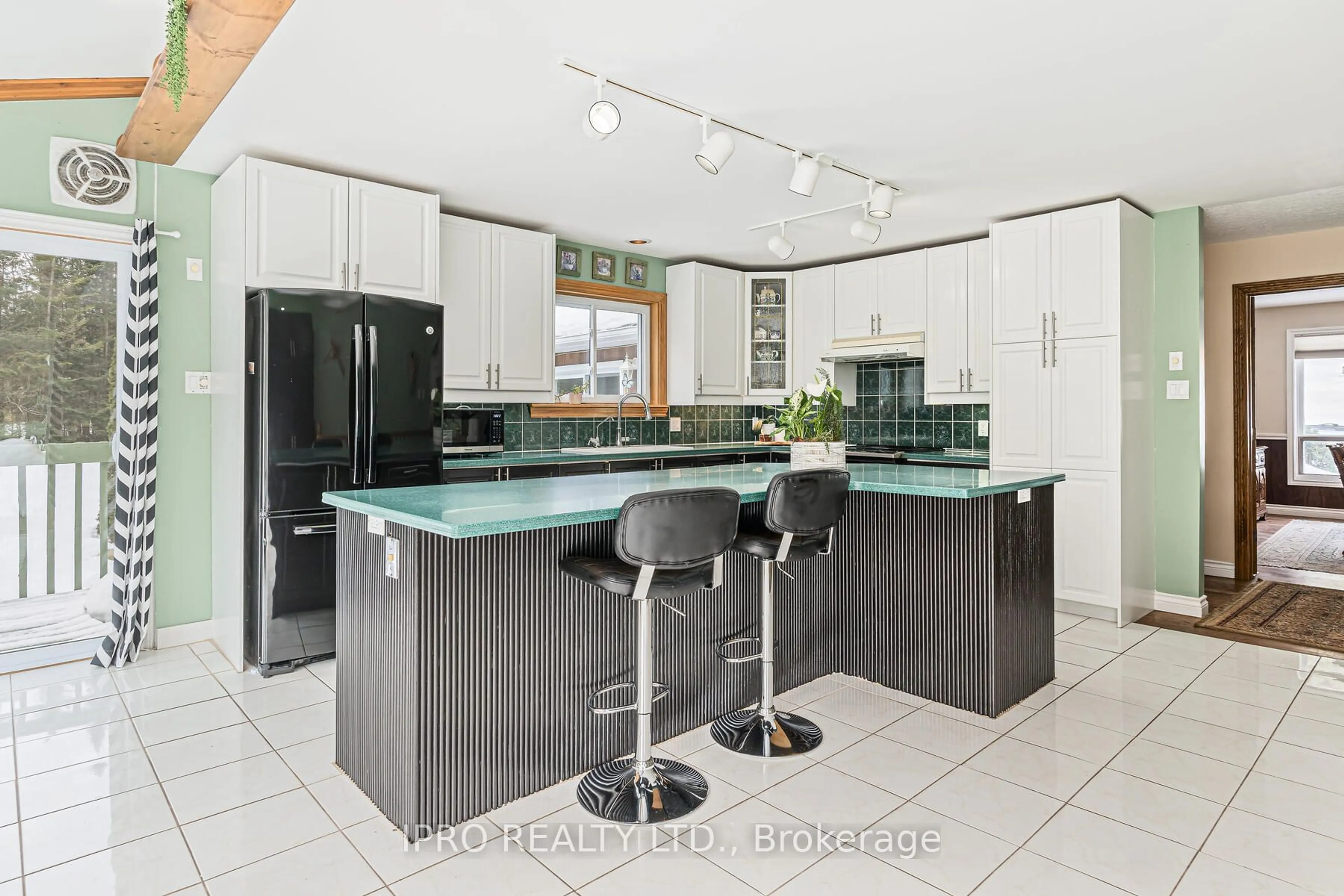 Contemporary kitchen, ceramic/tile floor for 307254 Hockley Rd, Mono Ontario L9W 2Y8