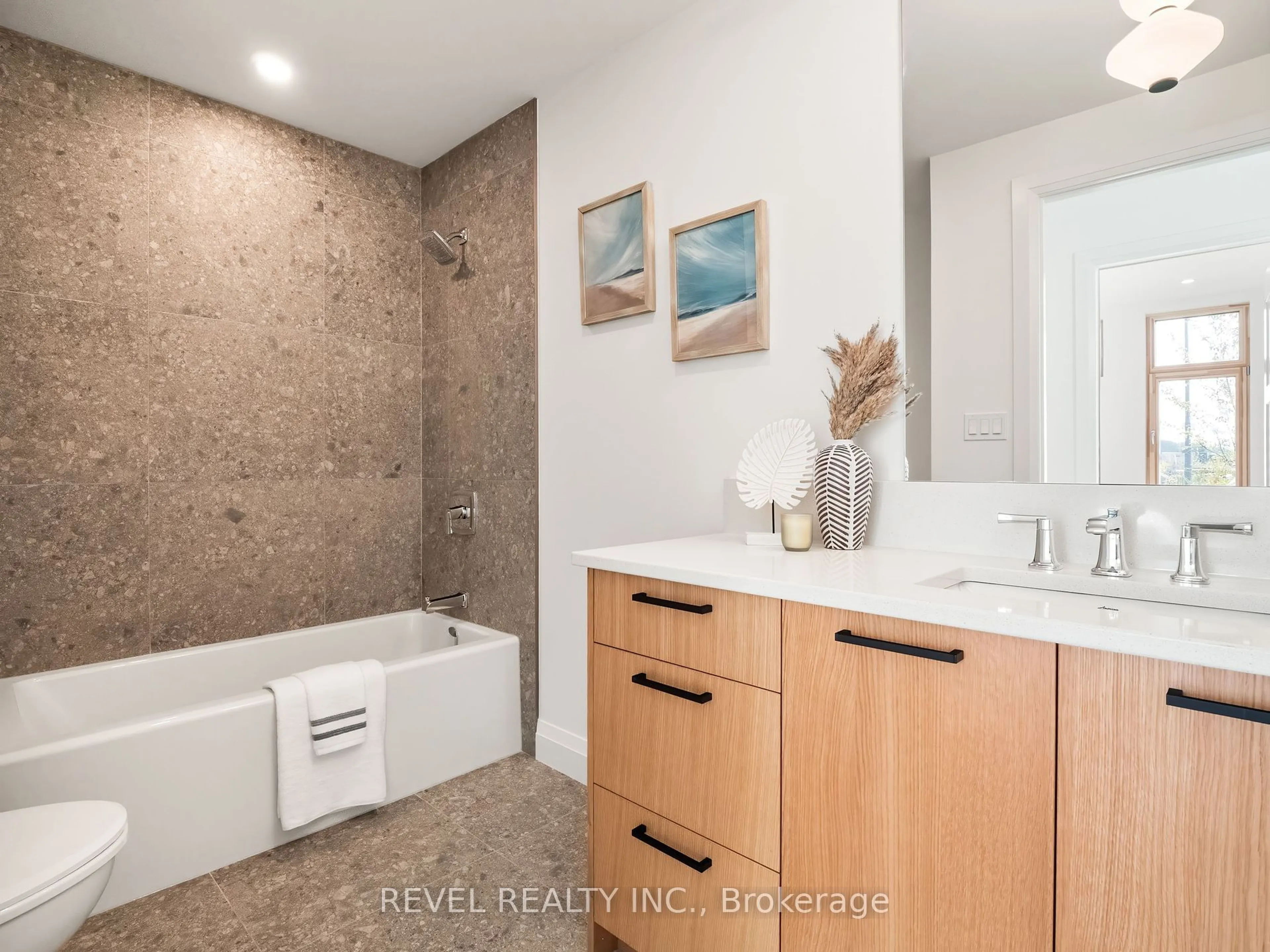 Contemporary bathroom, ceramic/tile floor for 98 Elgin St, Zorra Ontario N0J 1J0