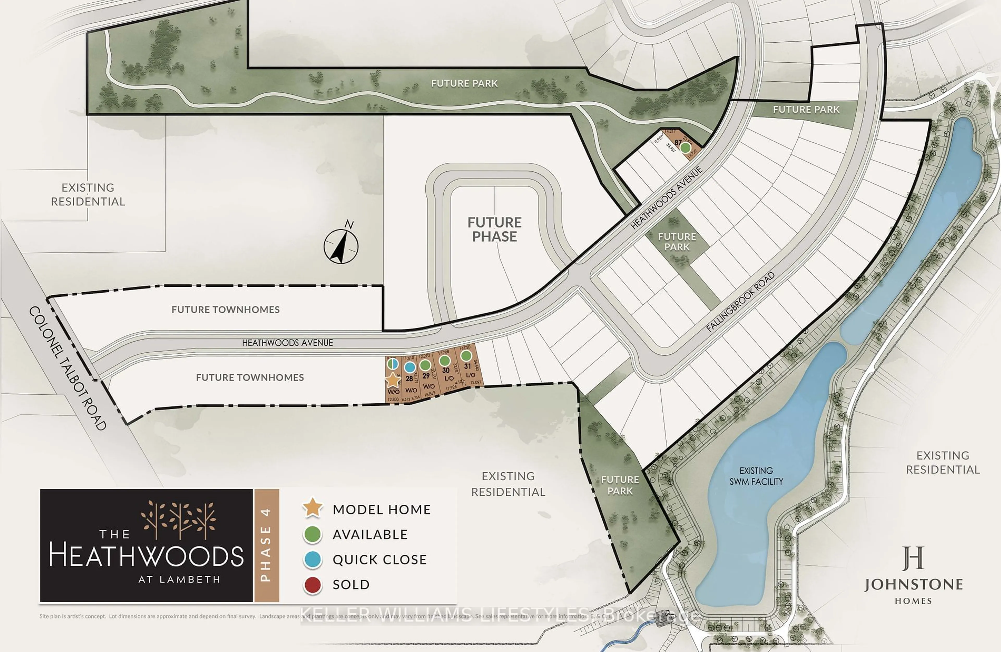 Floor plan for 6875 Heathwoods Ave #LOT 28, London Ontario N6P 1H5