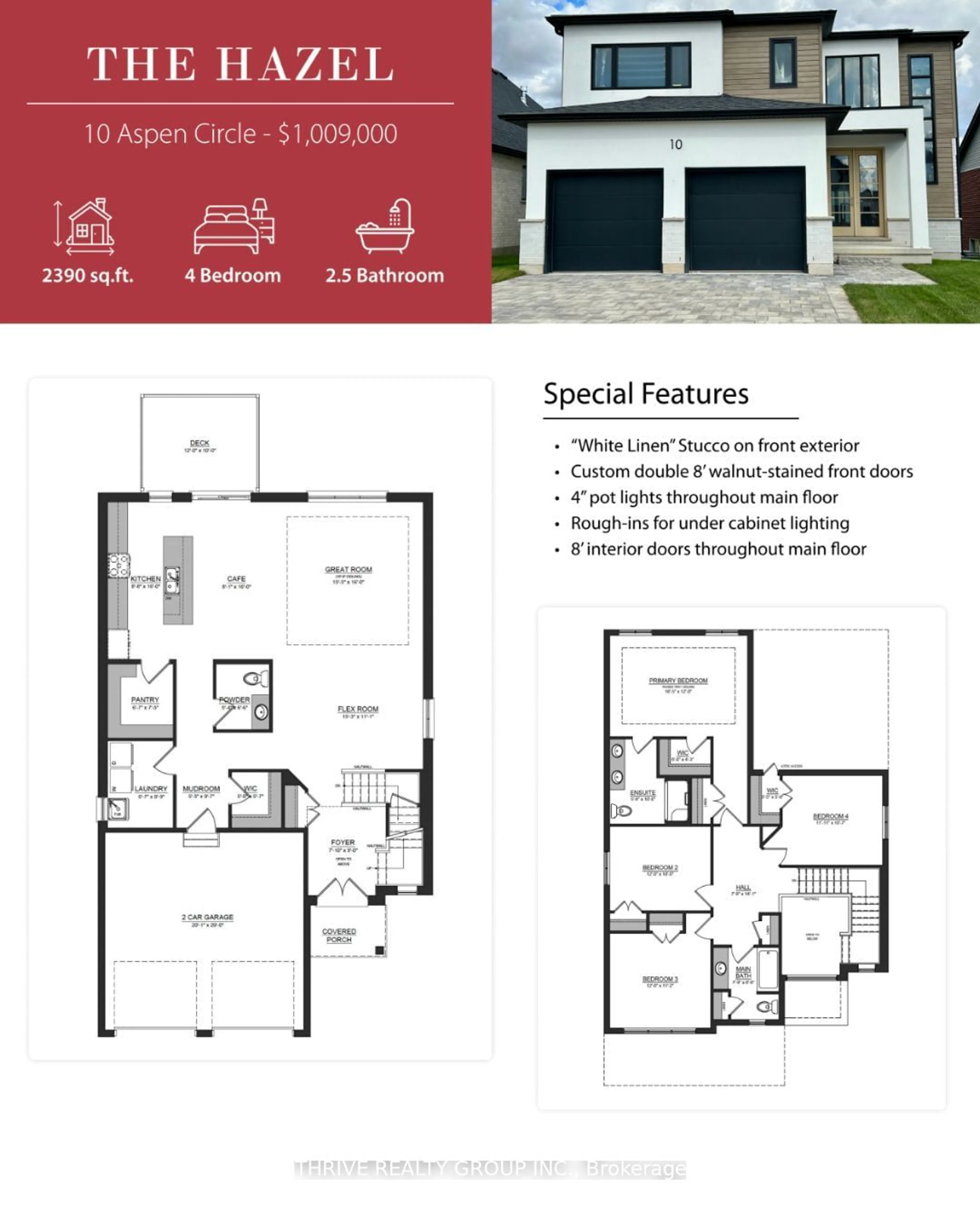 Floor plan for 10 Aspen Circ, Thames Centre Ontario N0M 2P0