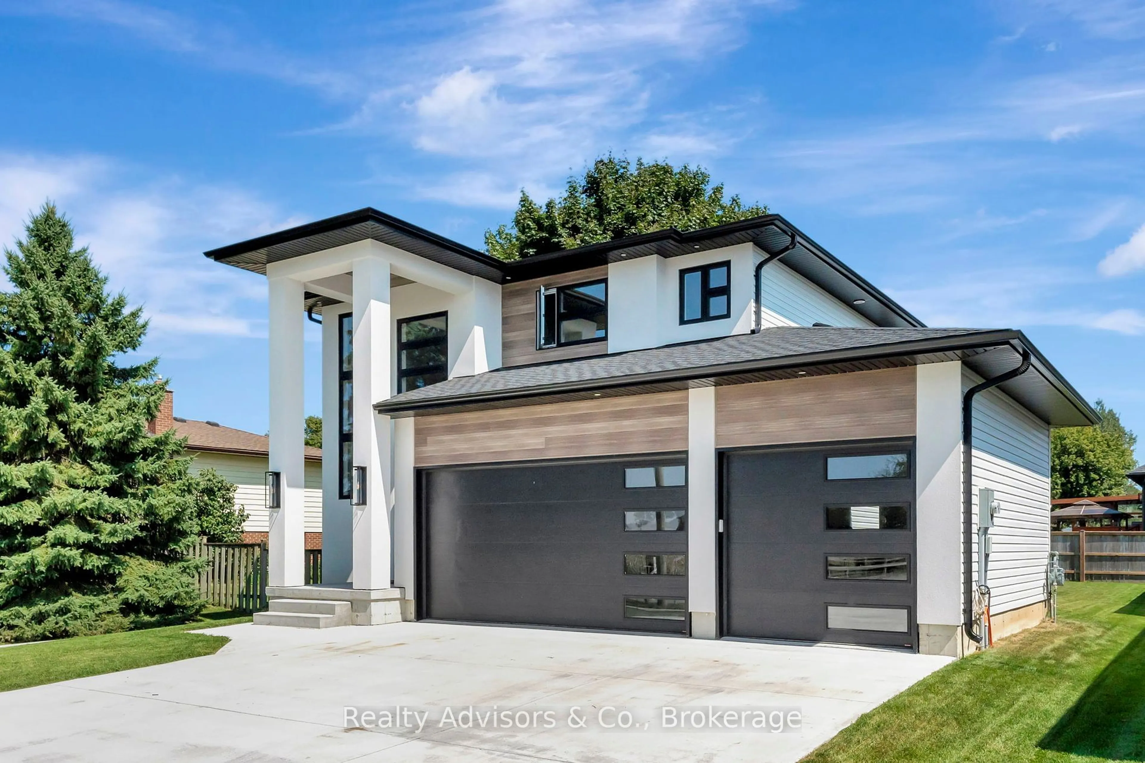 Home with brick exterior material, street for 154930 15th Line, Zorra Ontario N5C 3J6