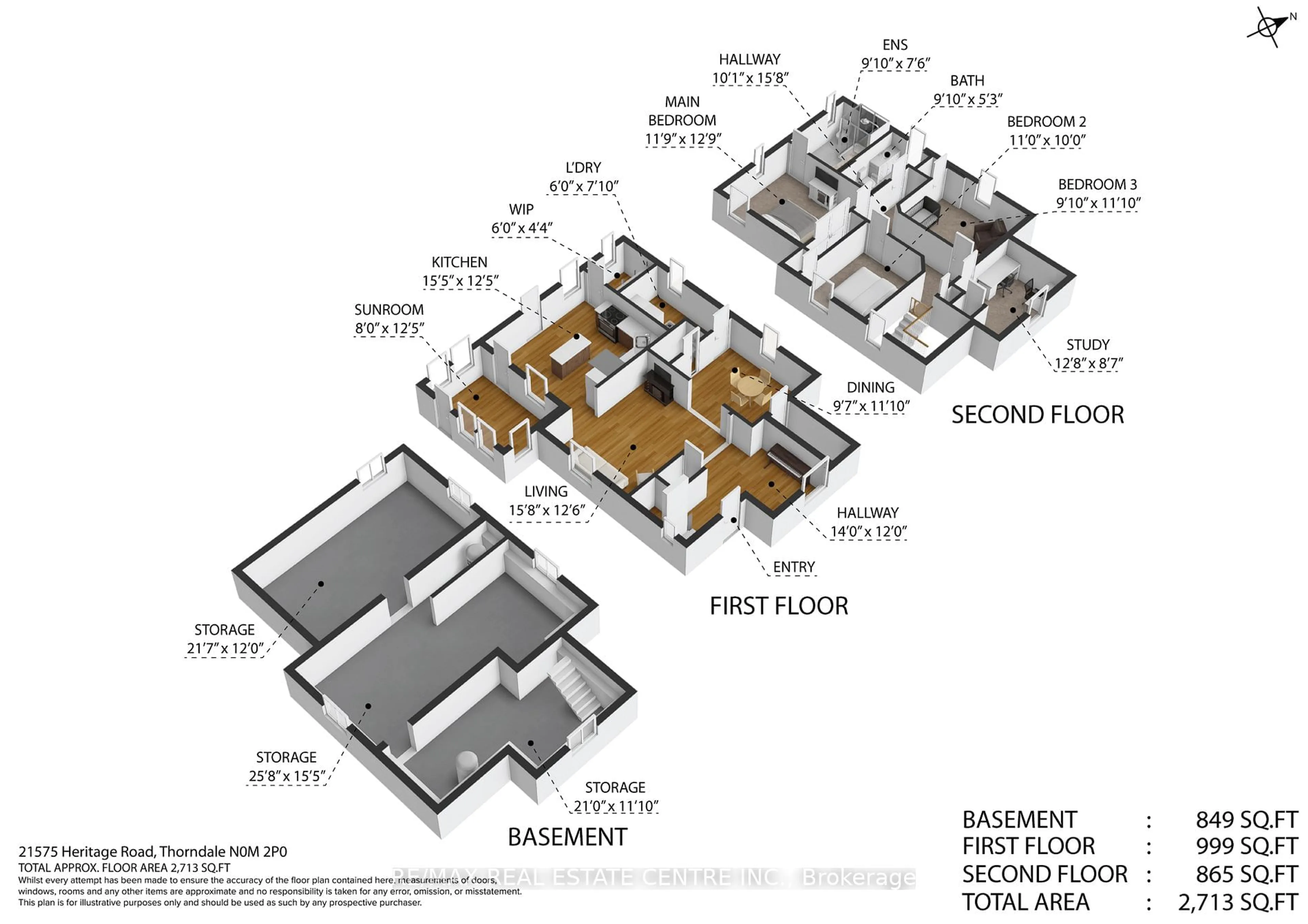 Floor plan for 21575 Heritage Rd, Thames Centre Ontario N0M 2P0