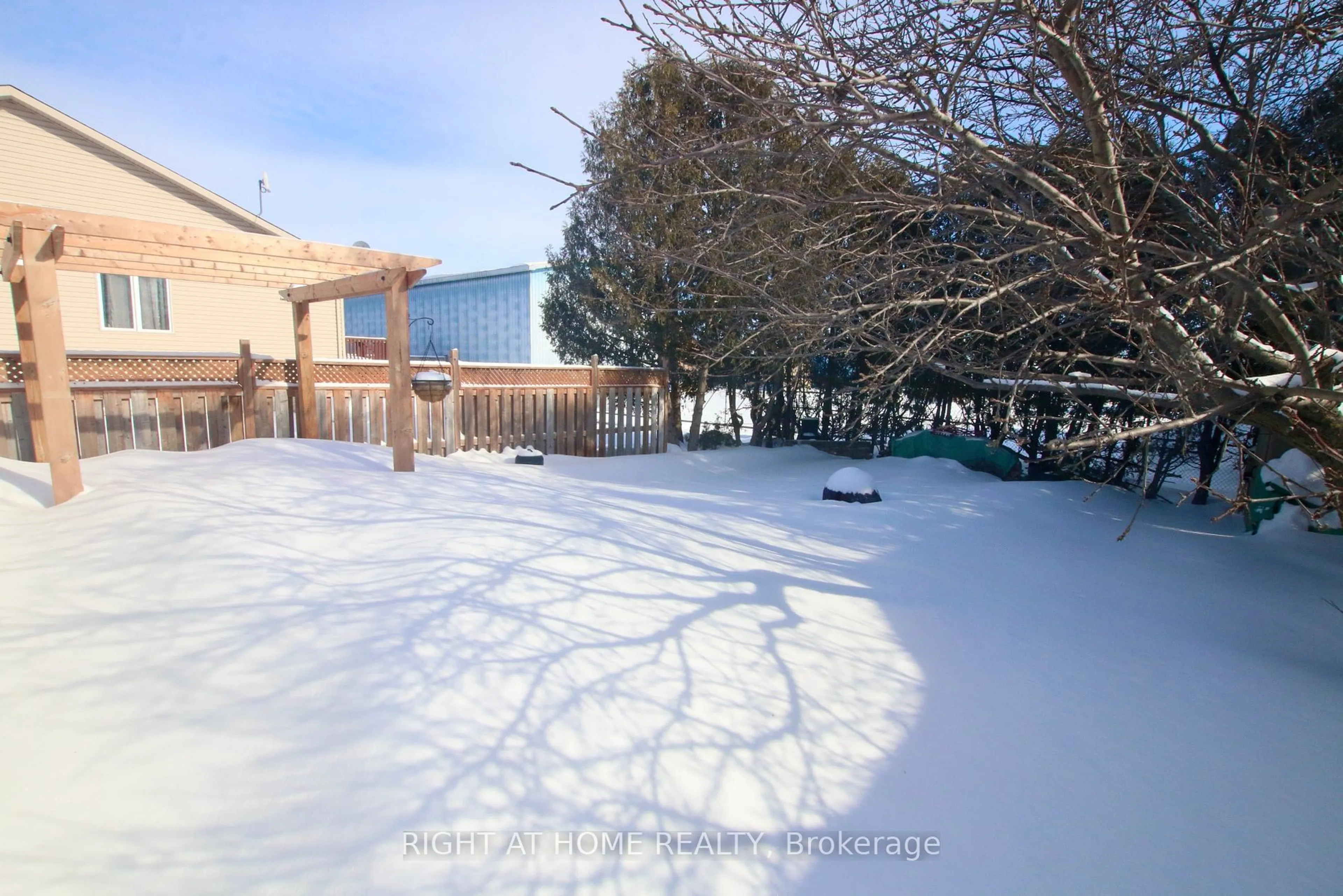 A pic from outside/outdoor area/front of a property/back of a property/a pic from drone, street for 4529 St. Catherine St, The Nation Ontario K0C 2B0