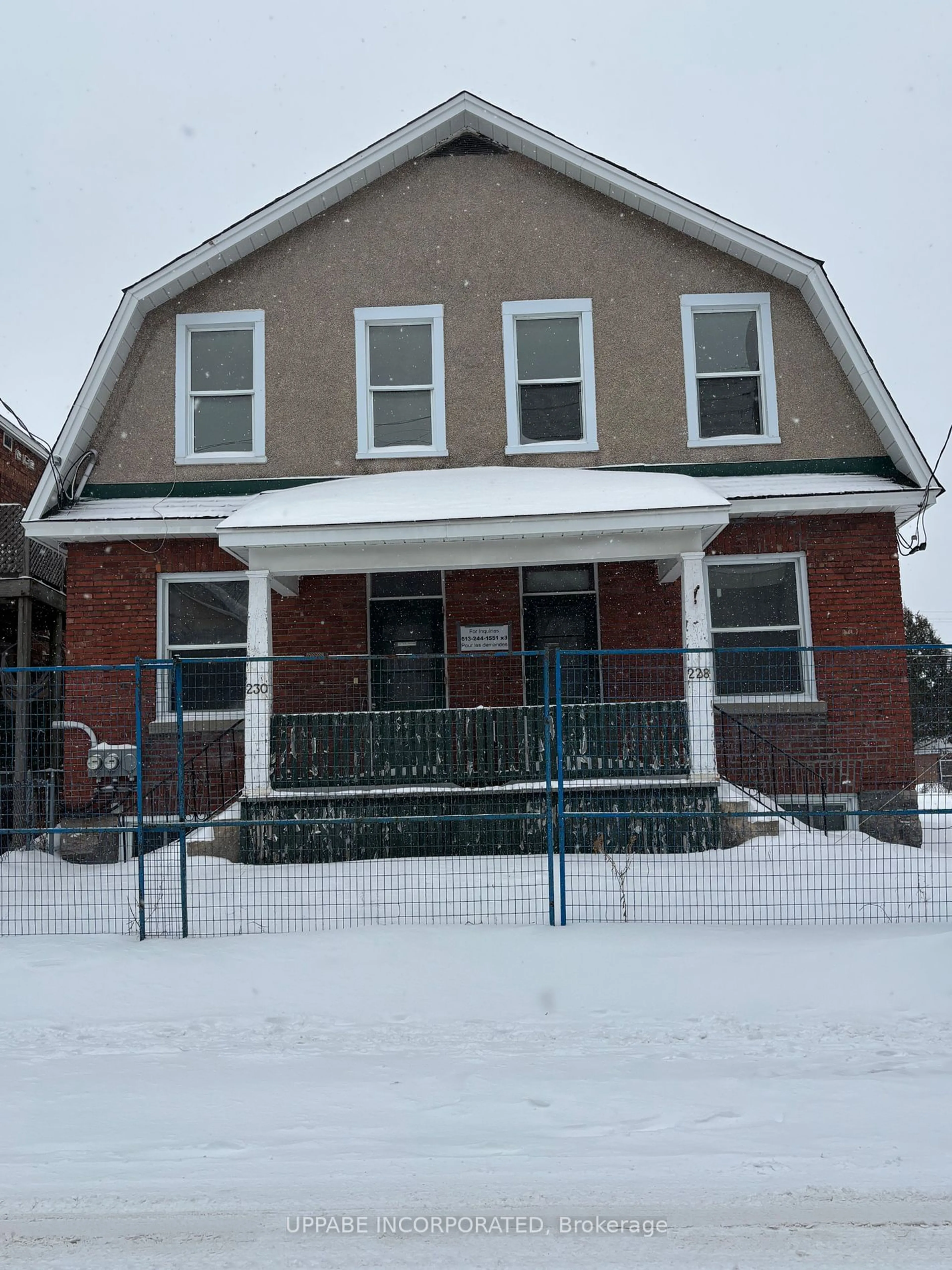 Home with brick exterior material, street for 228-230 Carruthers Ave, Ottawa Ontario K1Y 1N9