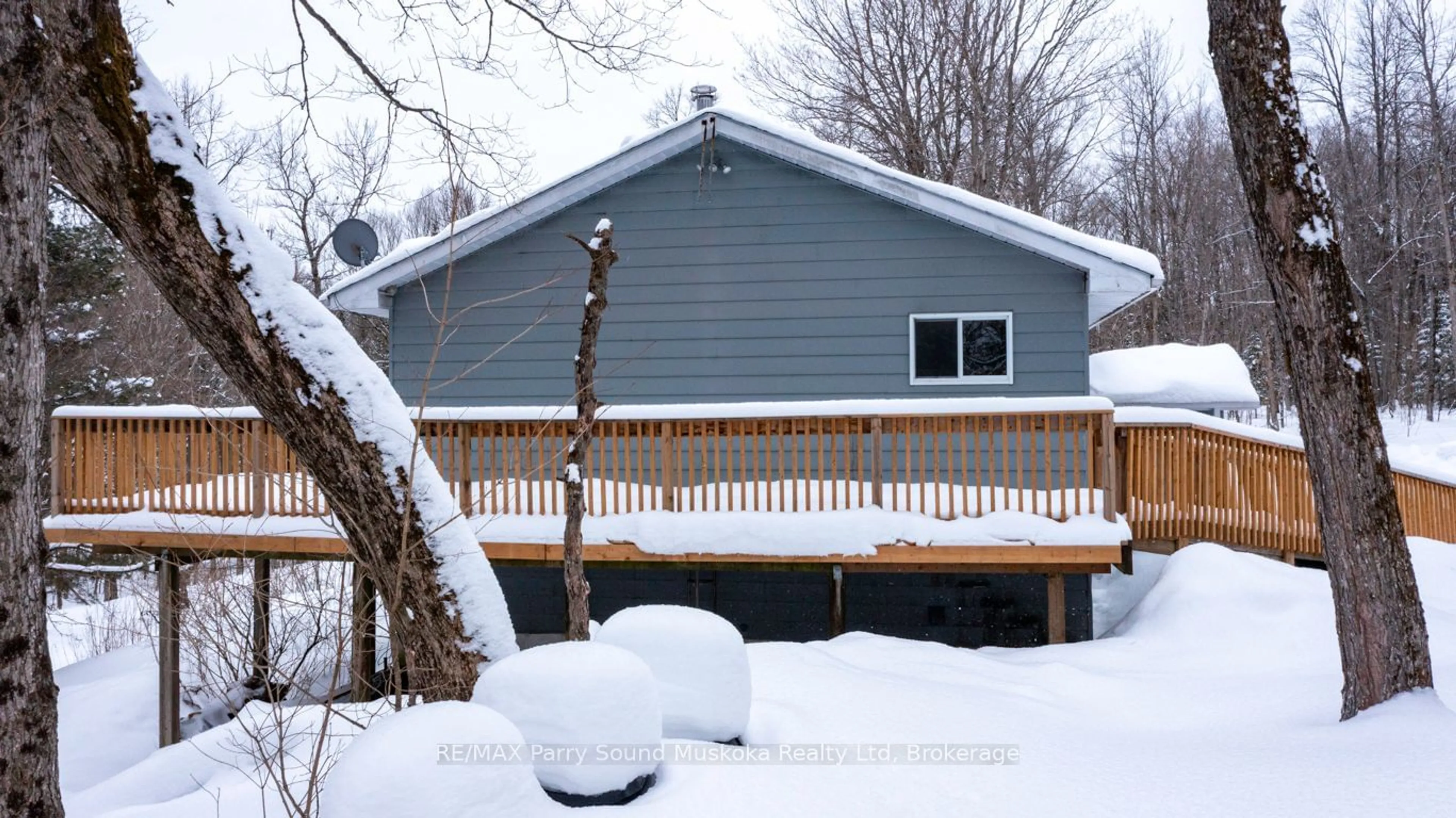 Home with vinyl exterior material, street for 494 Canning Rd, Whitestone Ontario P0A 1G0