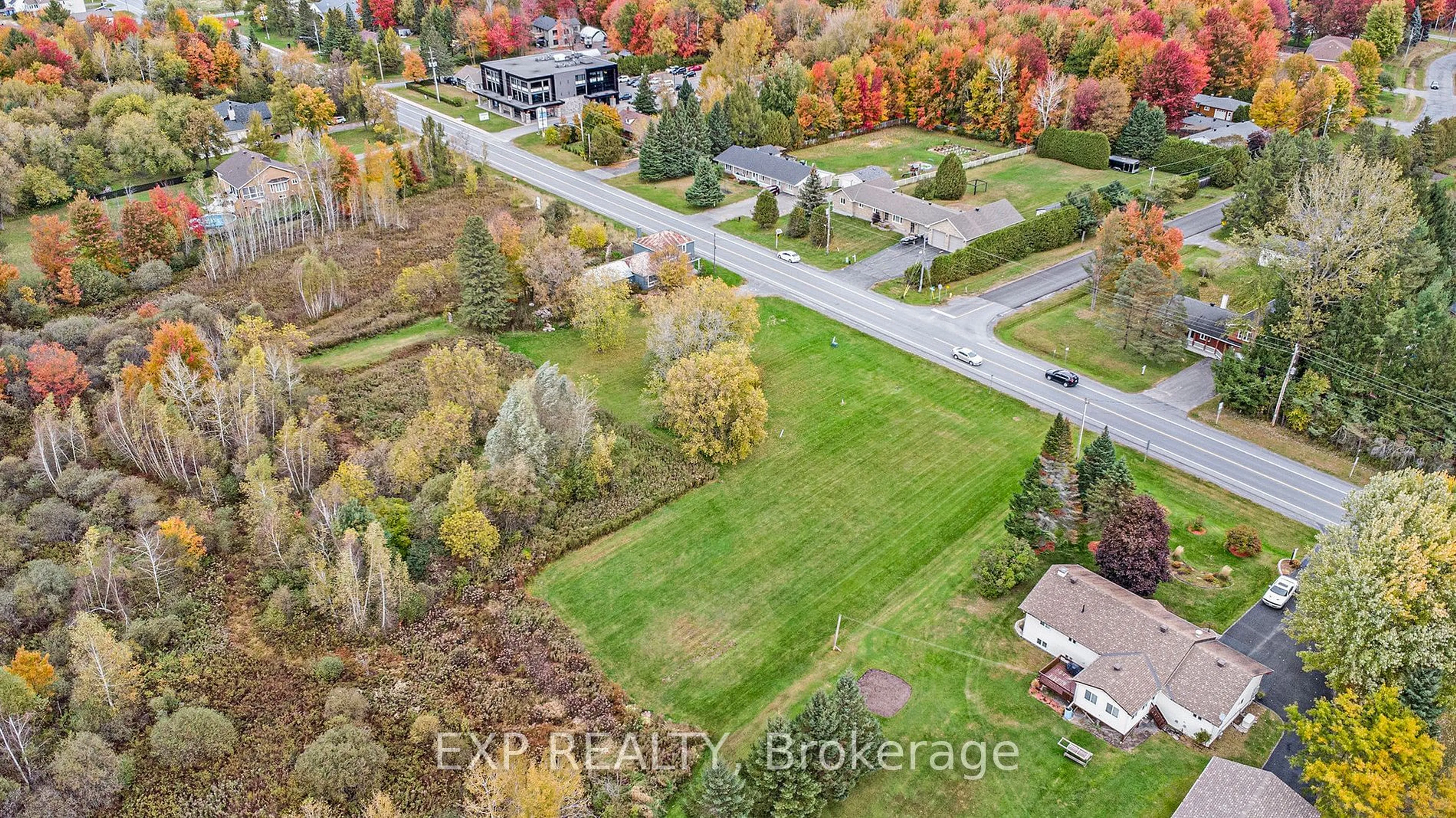 A pic from outside/outdoor area/front of a property/back of a property/a pic from drone, street for 620 LIMOGES Rd, The Nation Ontario K0A 2M0