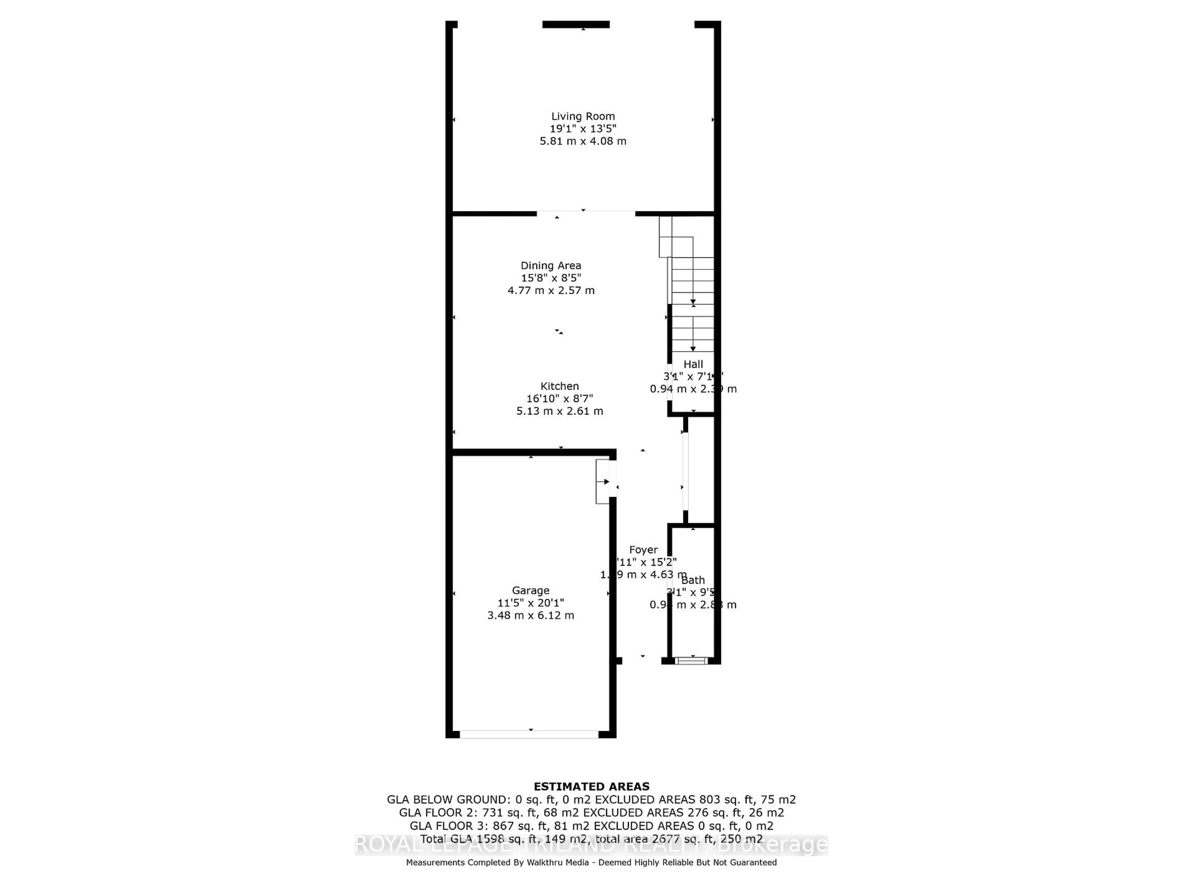 Floor plan for 1220 Riverbend Rd #50, London South Ontario N6K 0G5