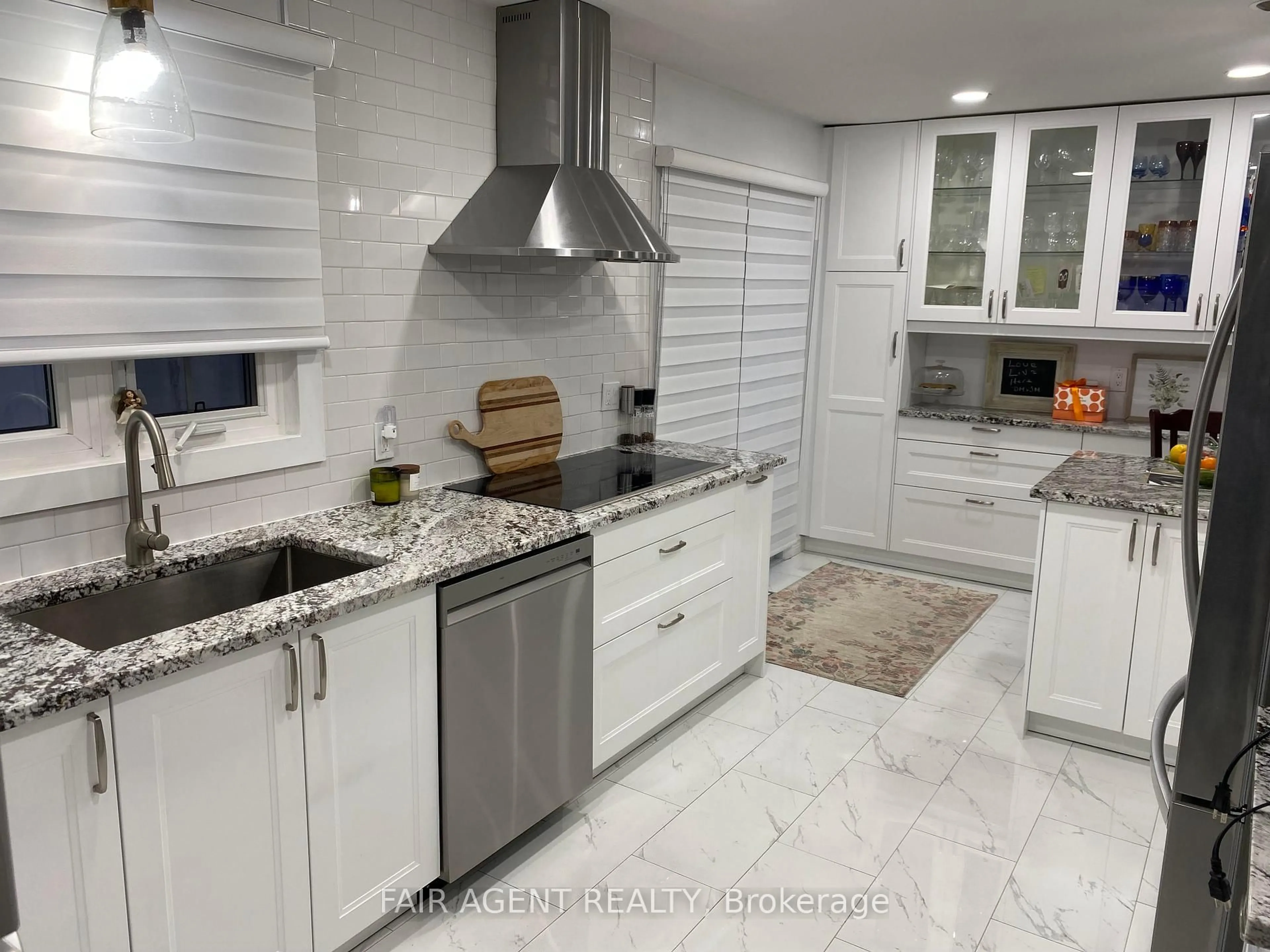 Contemporary kitchen, ceramic/tile floor for 98 Windward St, St. Catharines Ontario L2M 4C3