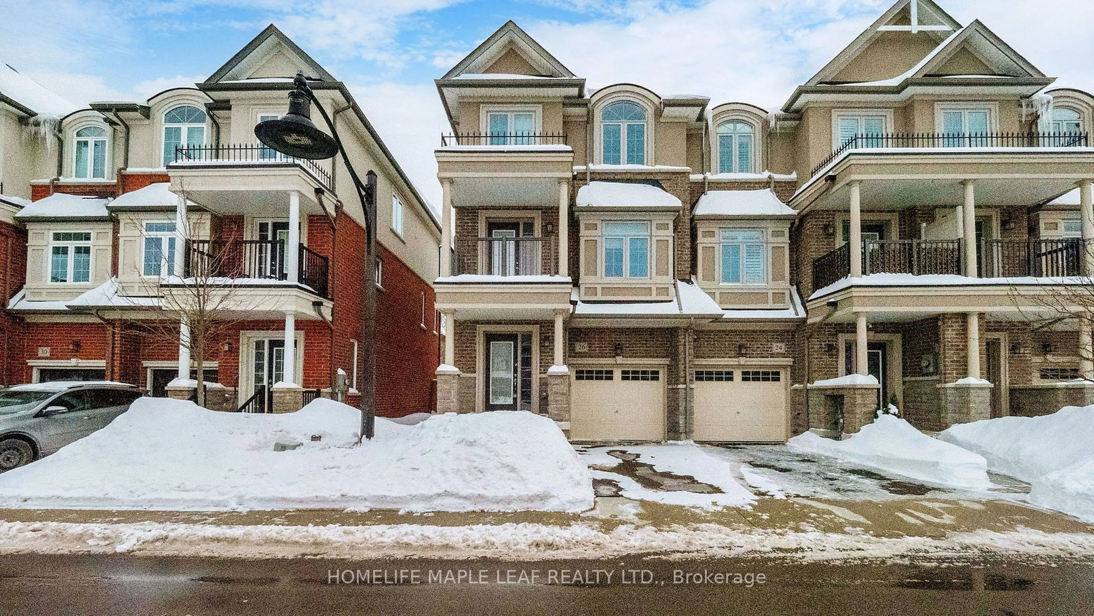 Home with brick exterior material, street for 26 Borers Creek Circ, Hamilton Ontario L8B 1W3