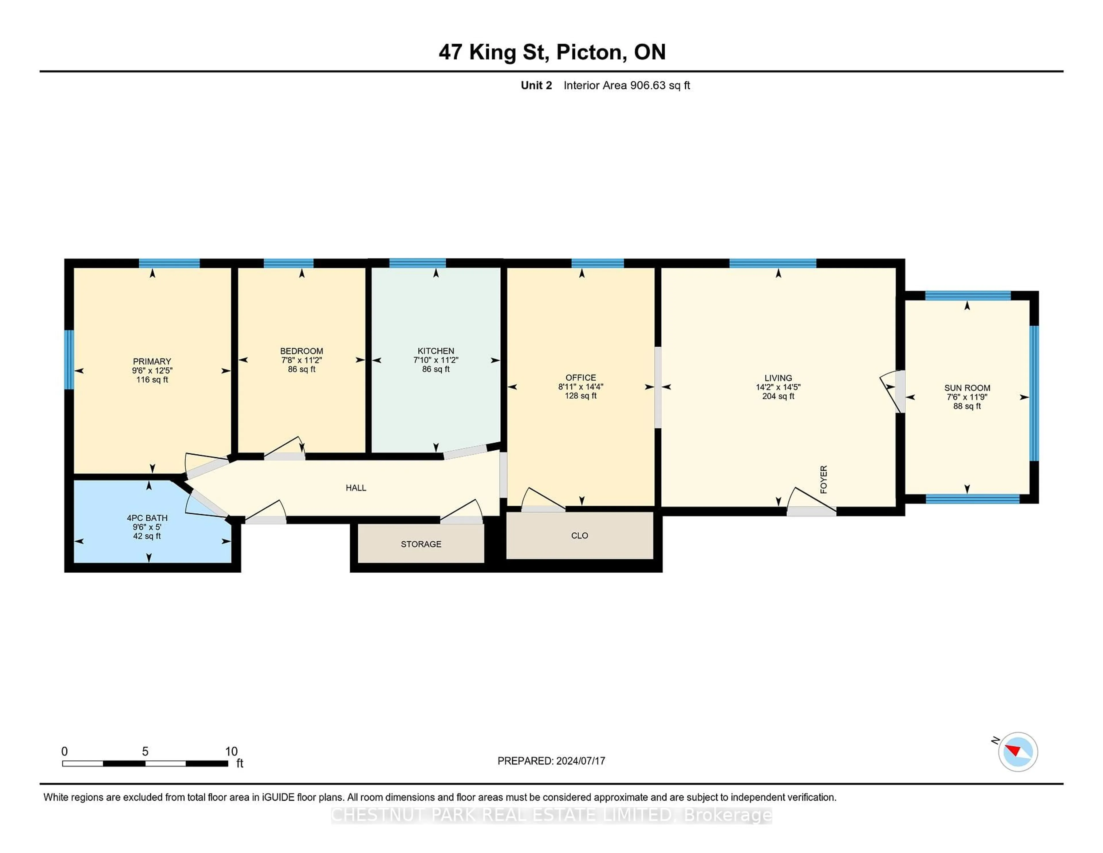 Floor plan for 47 King St, Prince Edward County Ontario K0K 2T0
