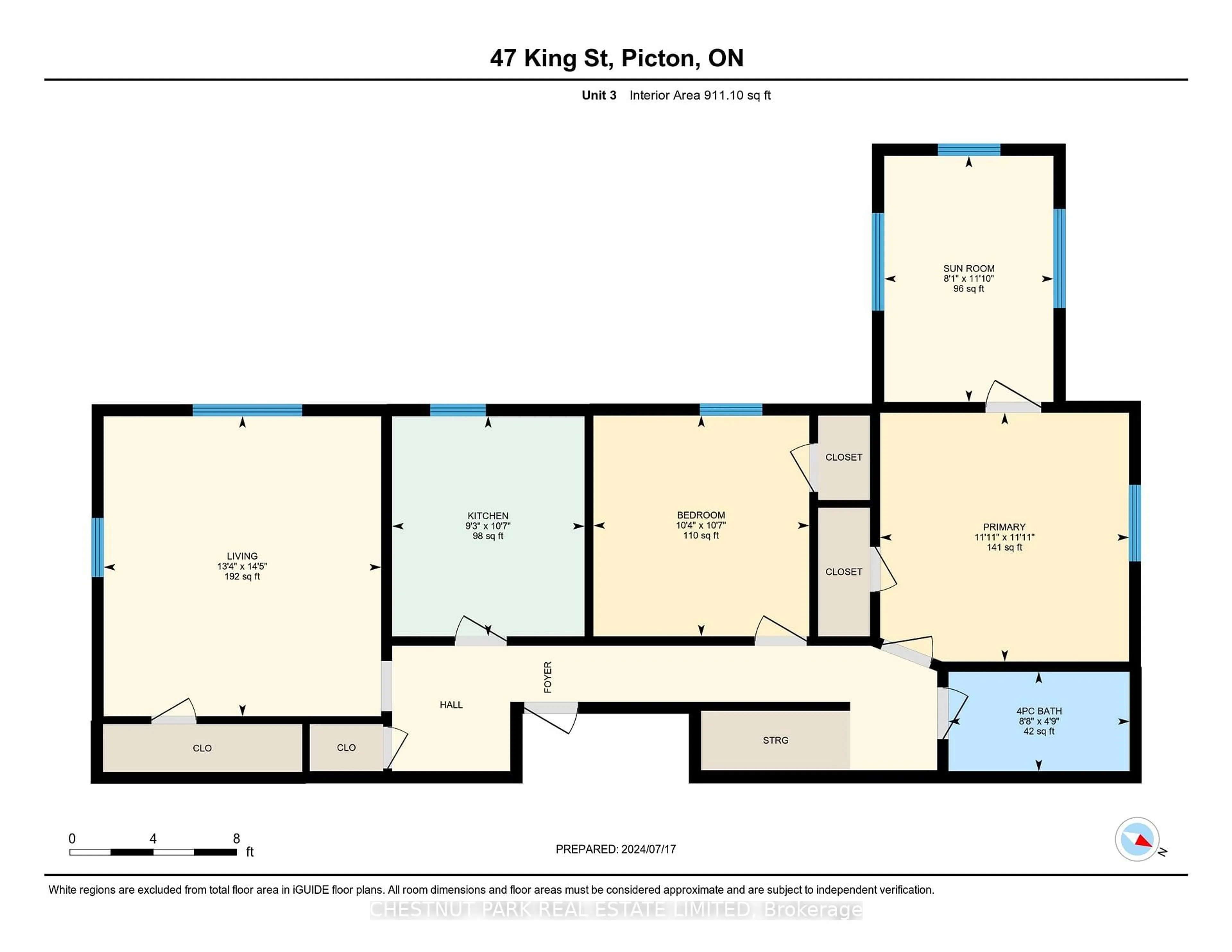 Floor plan for 47 King St, Prince Edward County Ontario K0K 2T0