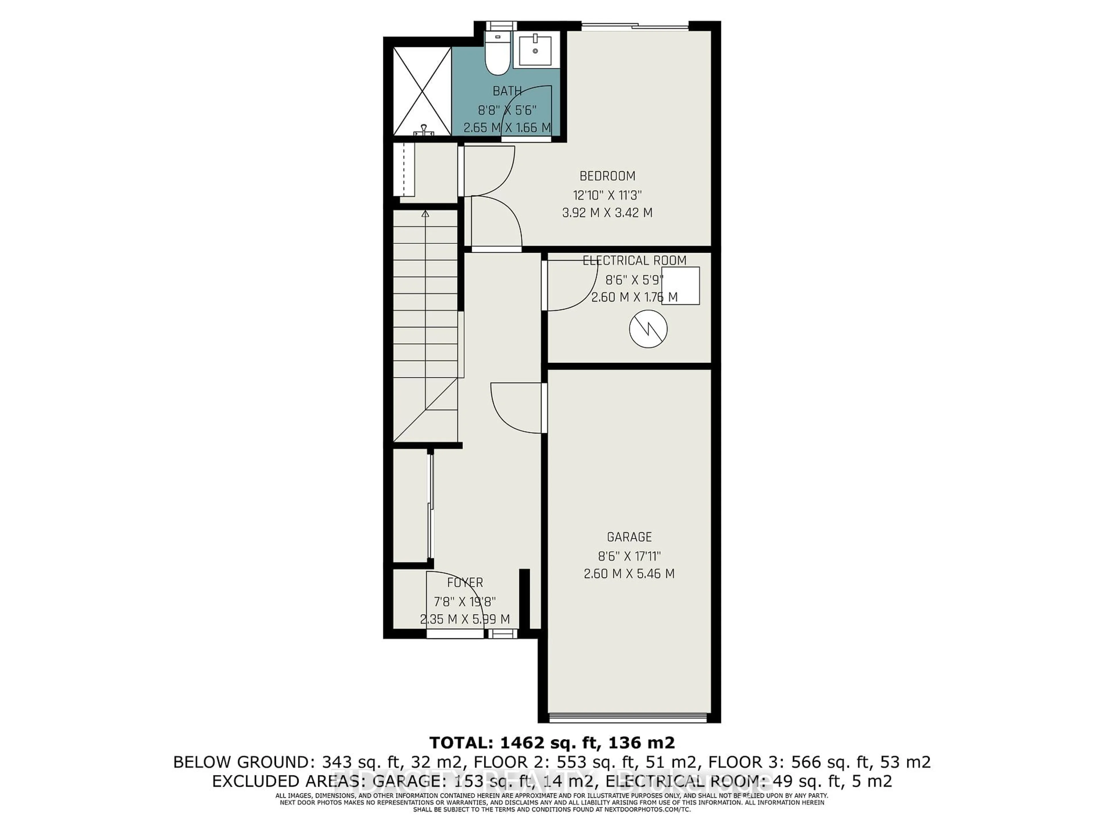 Floor plan for 549 Woven, Stittsville - Munster - Richmond Ontario K2S 2B2