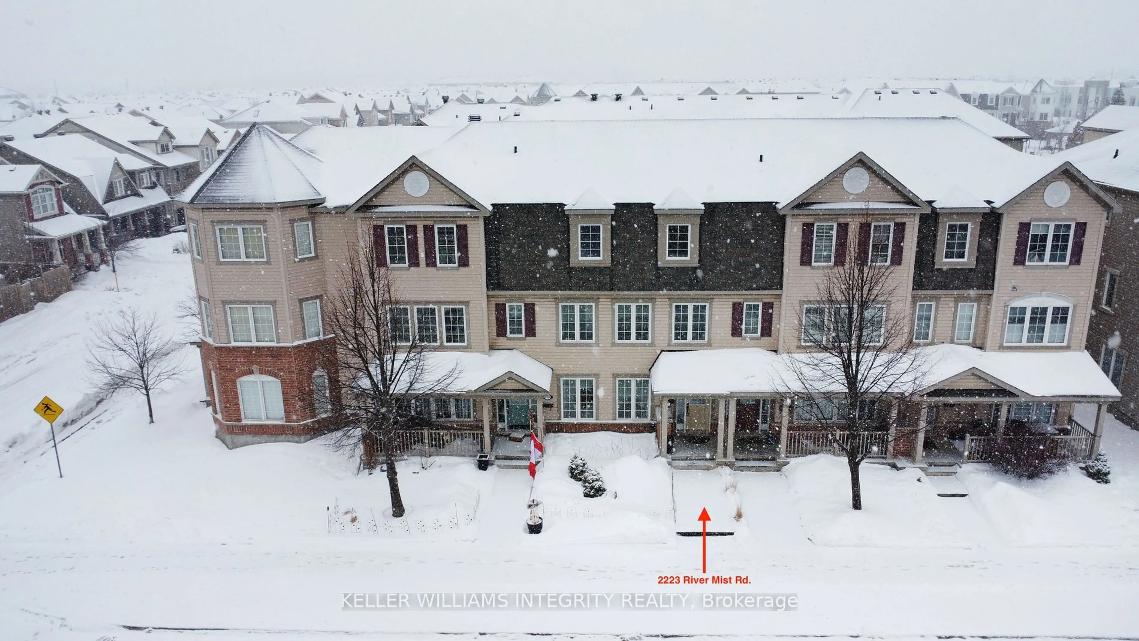 A pic from outside/outdoor area/front of a property/back of a property/a pic from drone, building for 2223 River Mist Rd, Barrhaven Ontario K2J 0S1