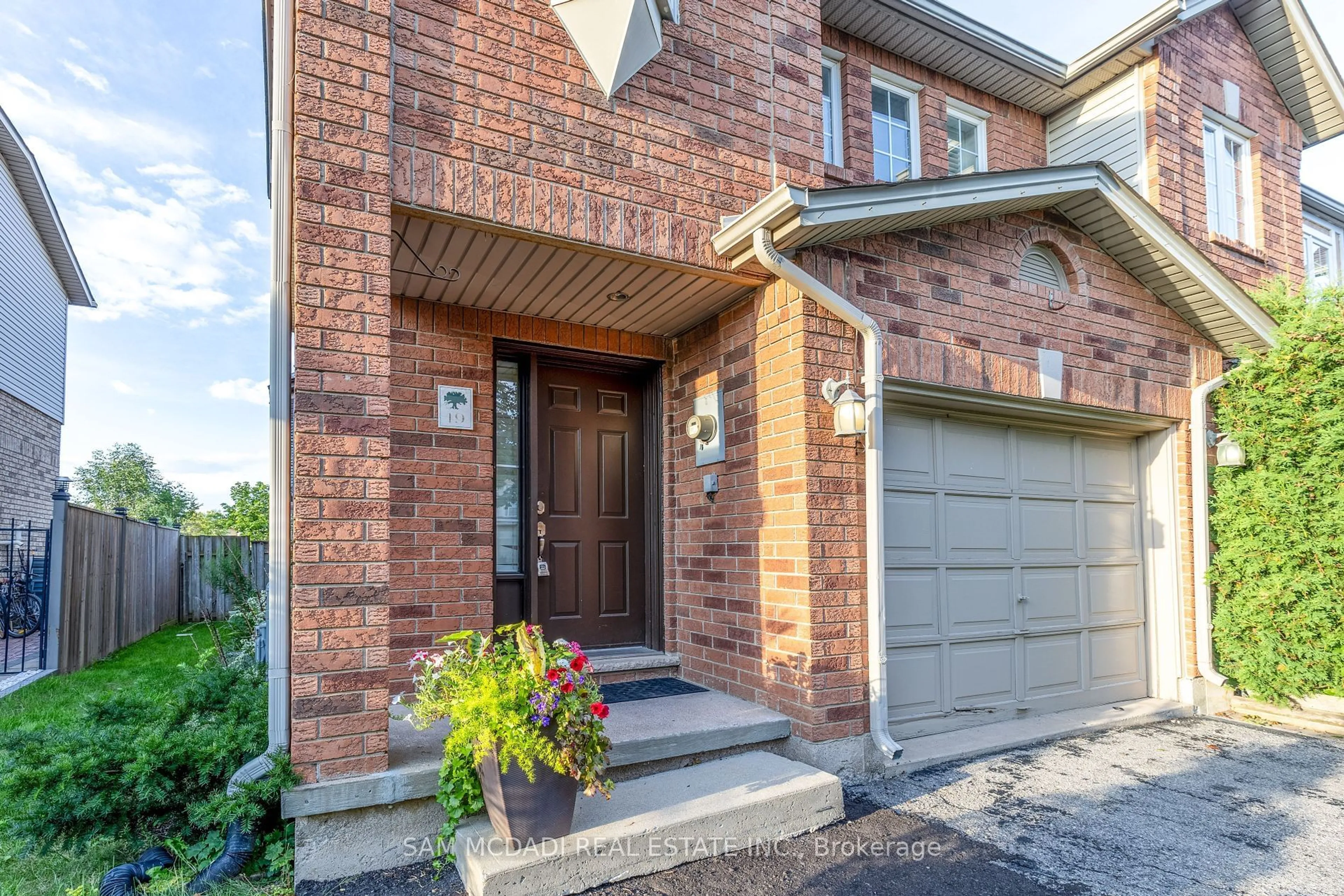 Home with brick exterior material, street for 19 Foxtrot Dr, Hamilton Ontario L8J 3S8