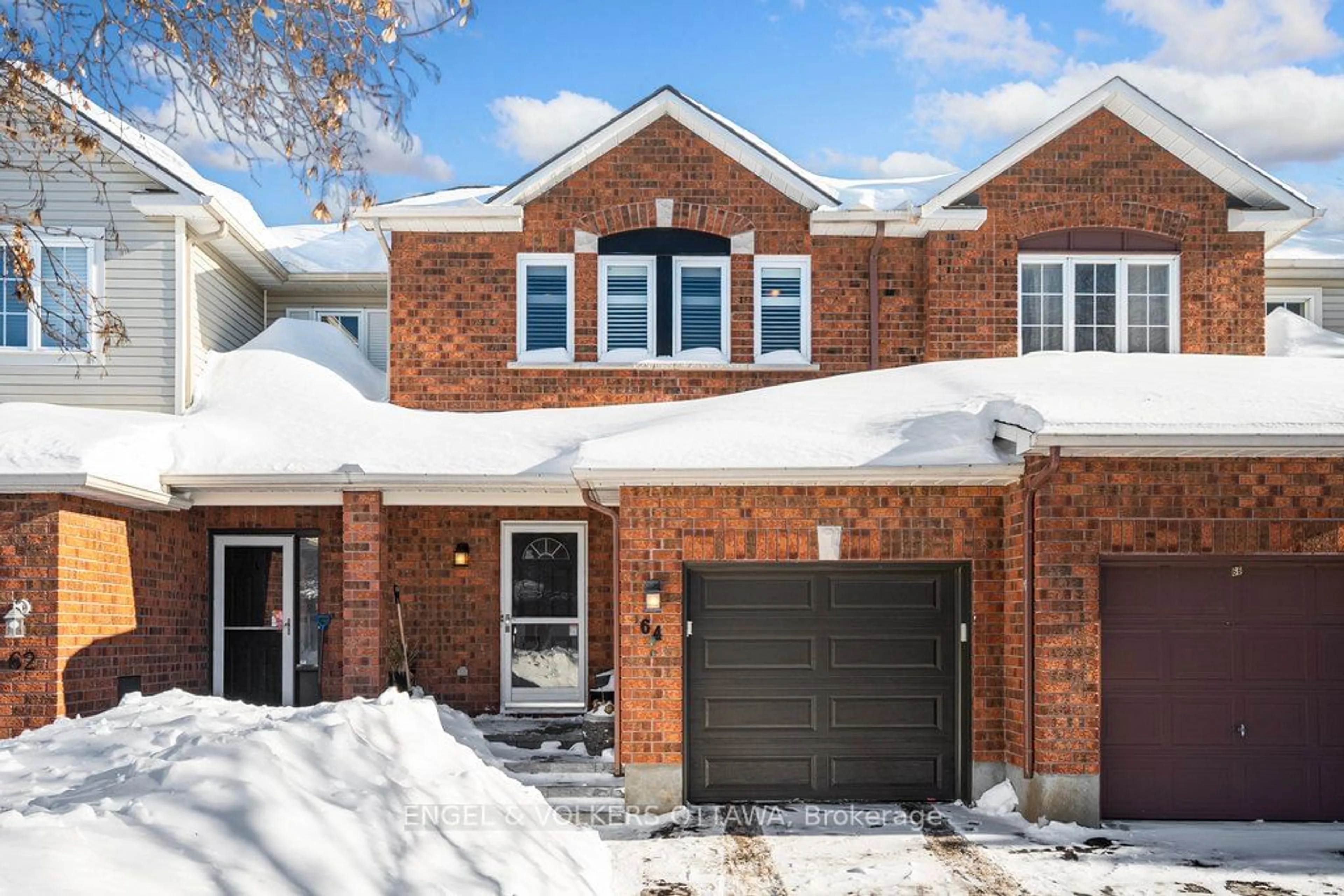 Home with brick exterior material, street for 64 Folison St, Hunt Club - South Keys and Area Ontario K1T 3X7