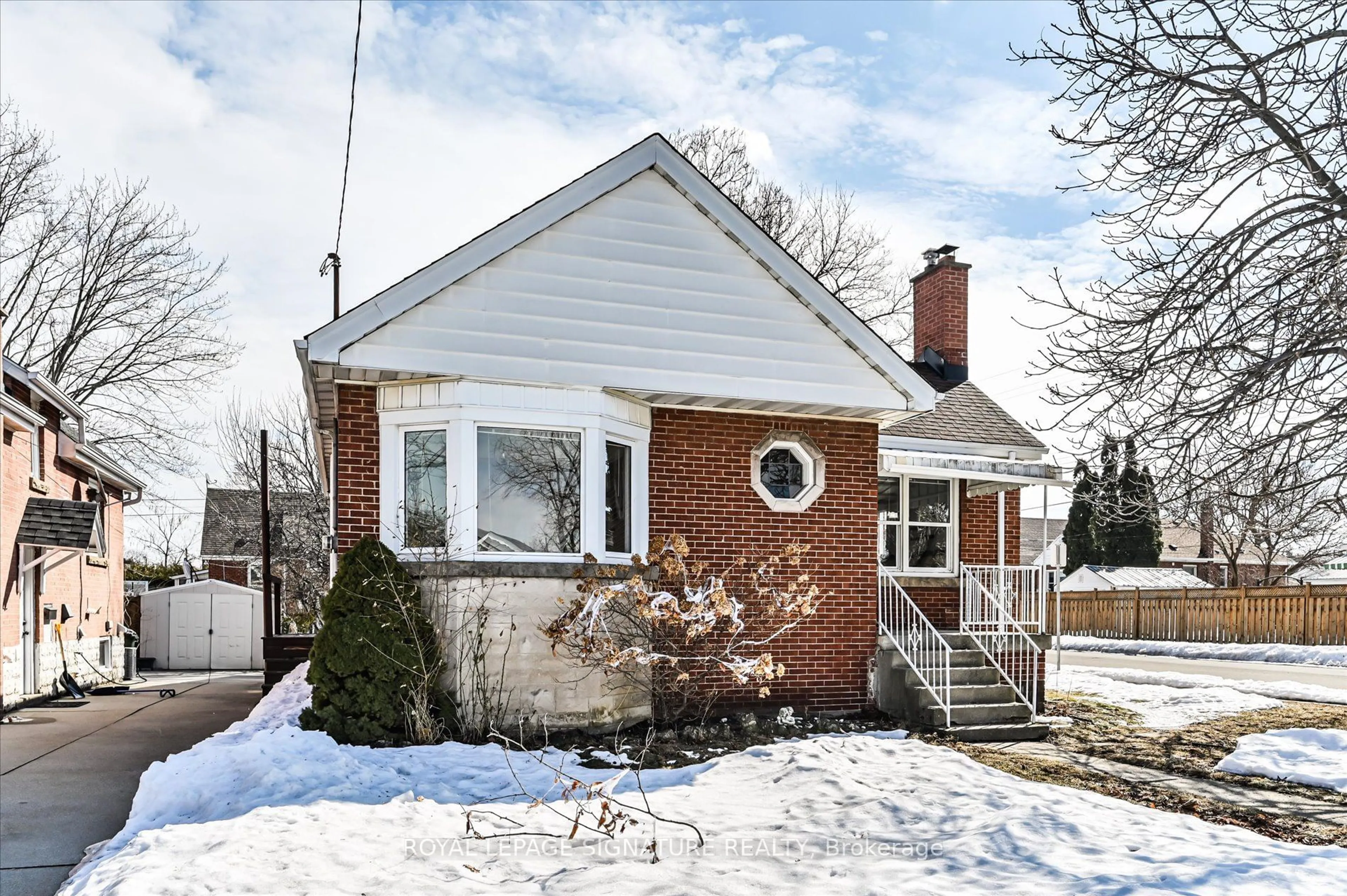 Home with brick exterior material, street for 87A Barons Ave, Hamilton Ontario L8K 2Y4